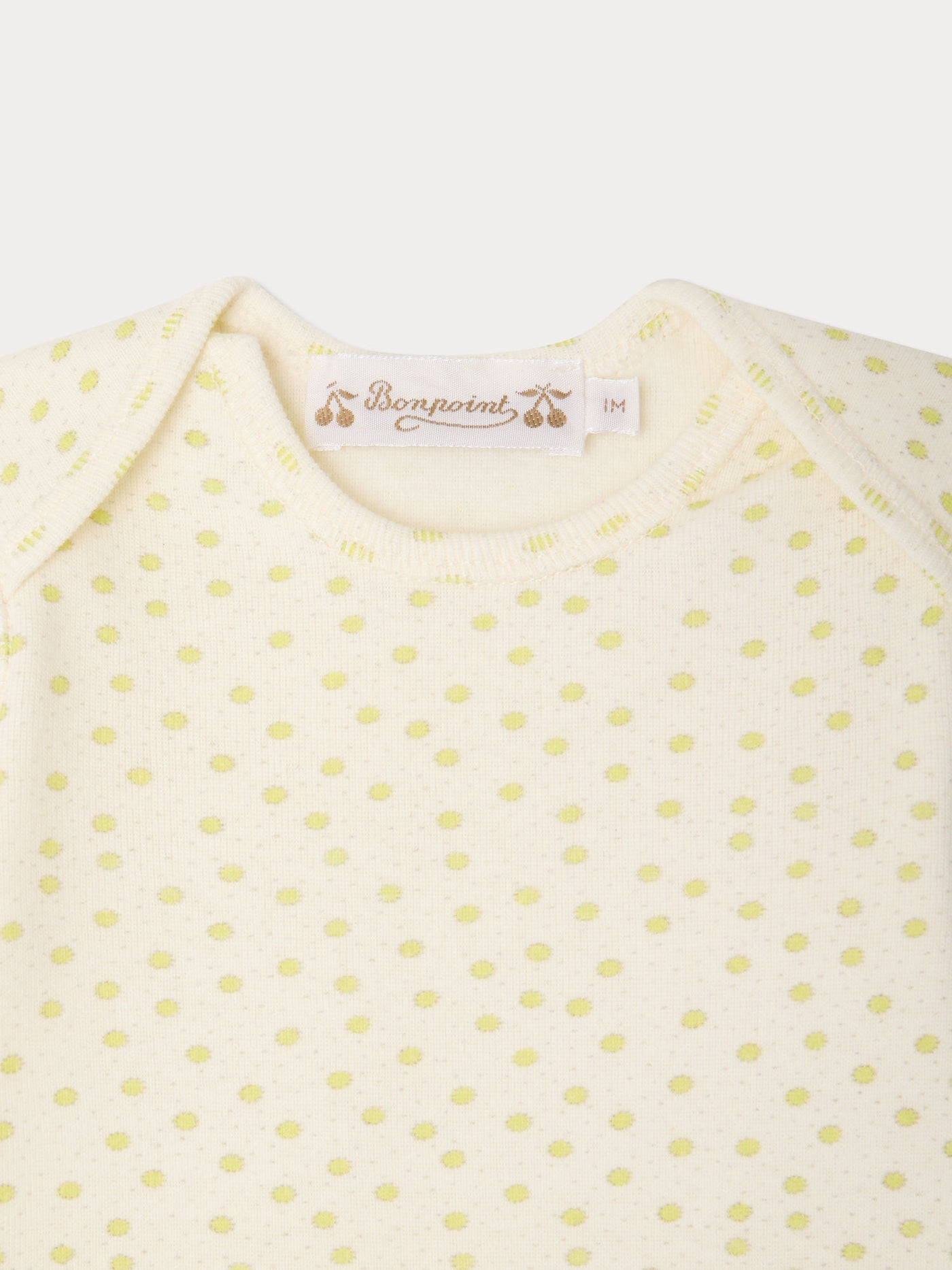 Timi polka dot set in organic cotton