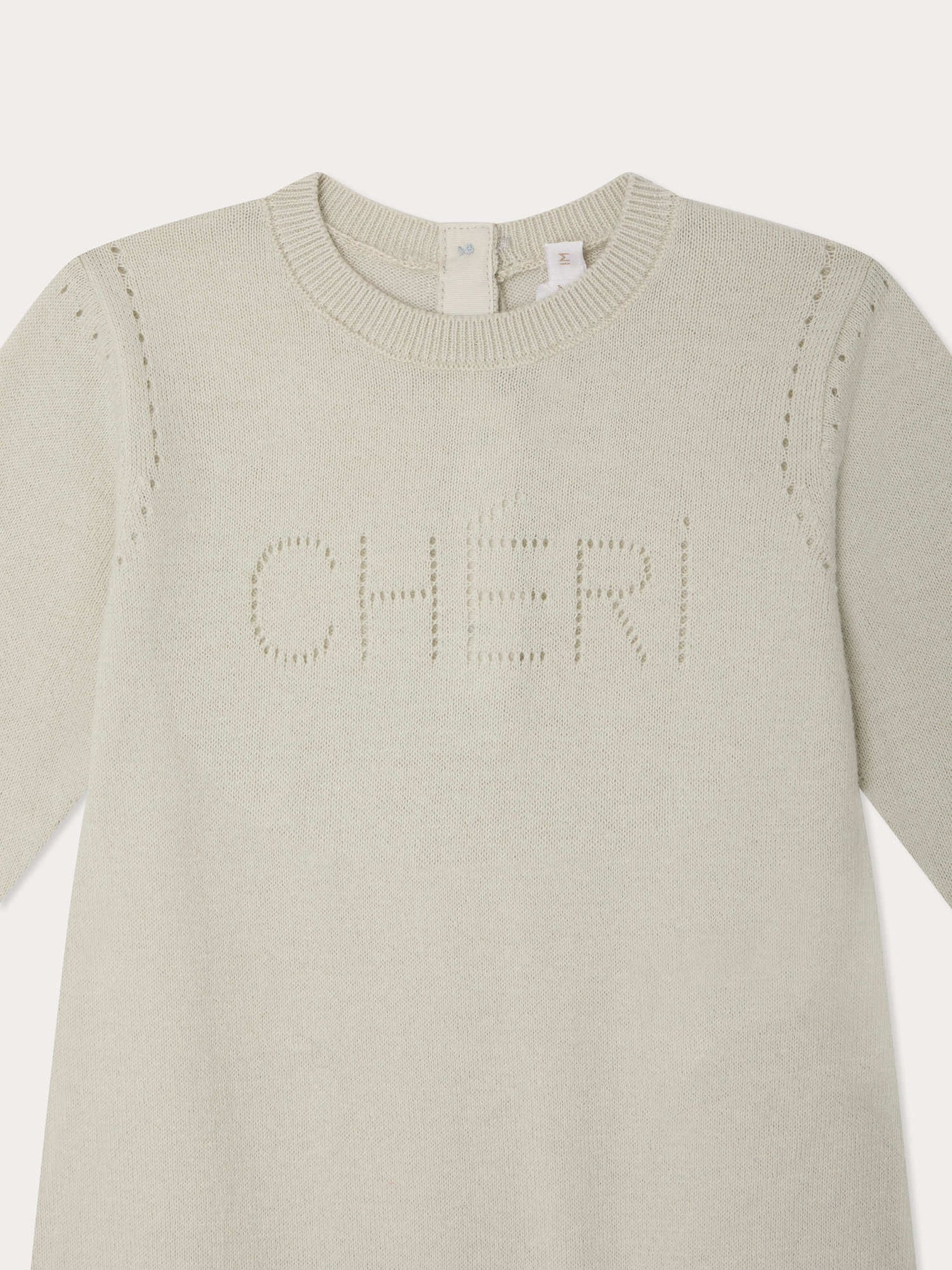 Atilou jumpsuit with Chéri inset in organic cotton