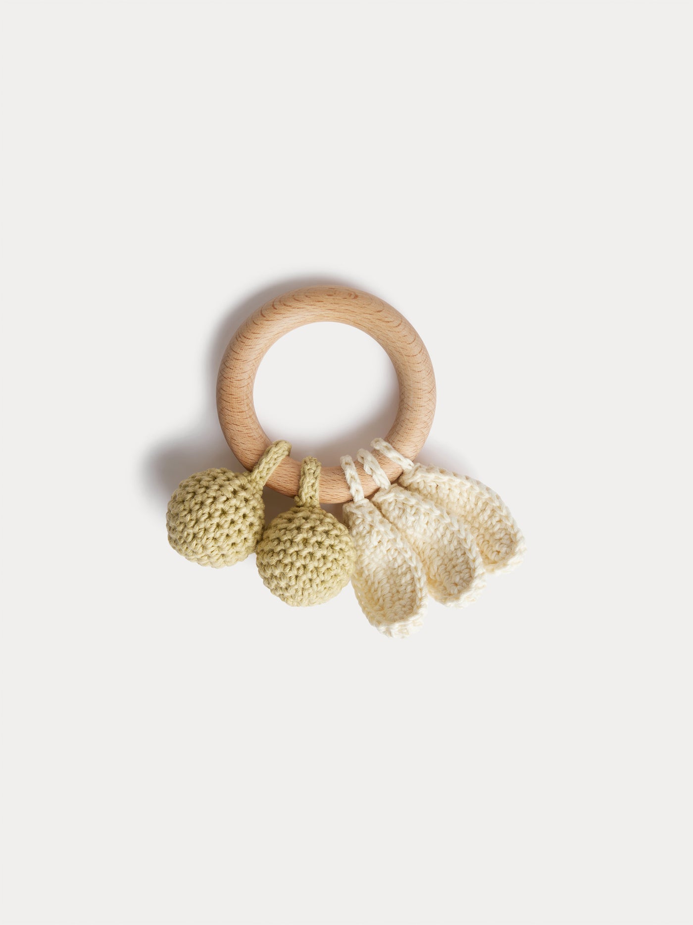 Becherrymini hand-crocheted rattle