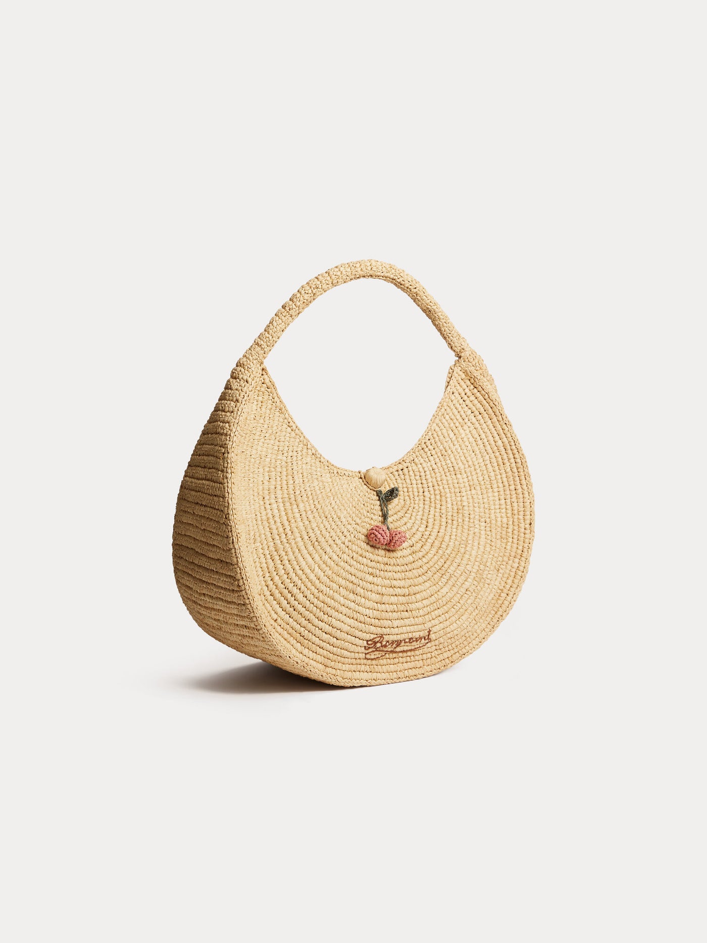 Handmade raffia Louisa bag