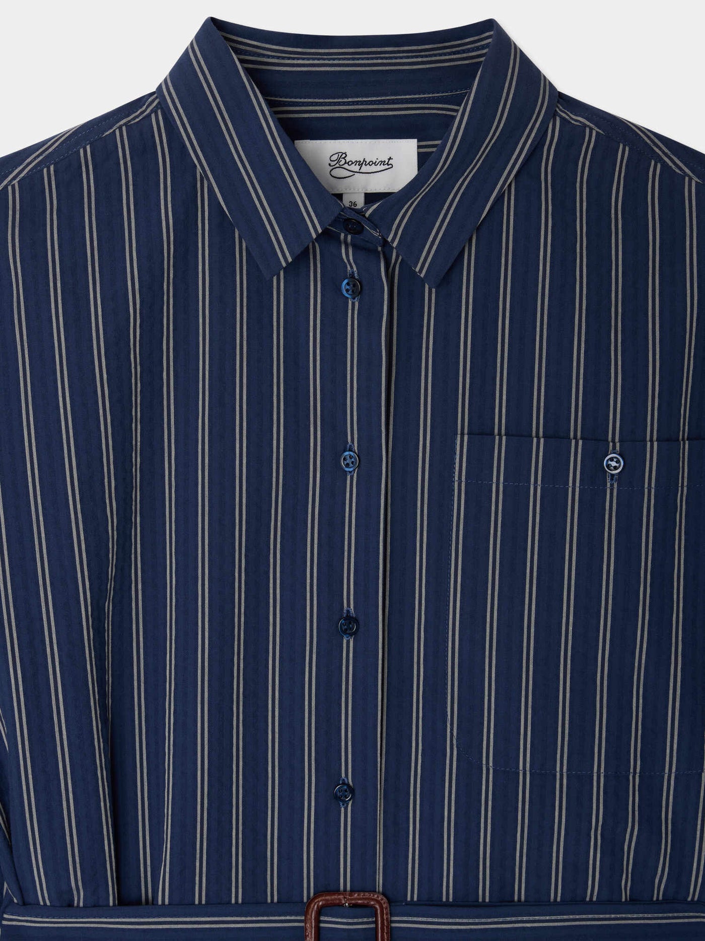 Lesley striped dress