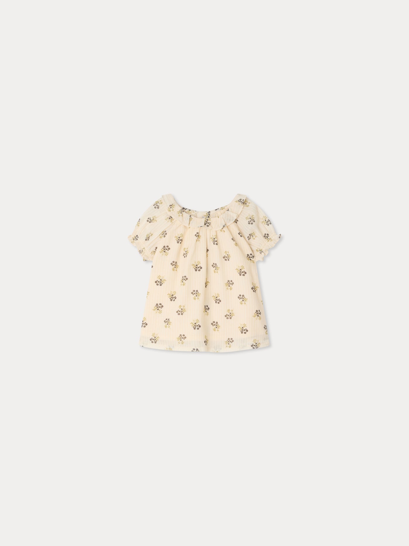 Lara blouse in organic dobby cotton voile