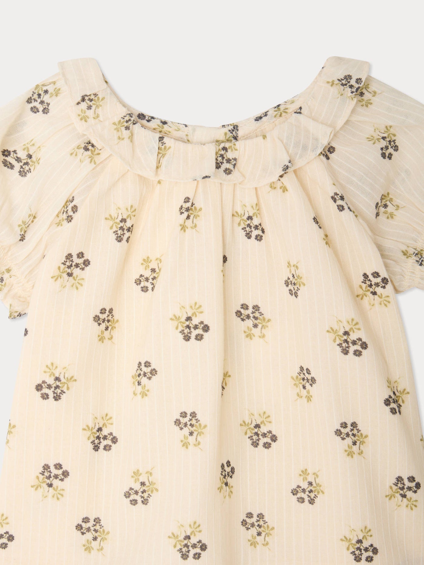 Lara blouse in organic dobby cotton voile