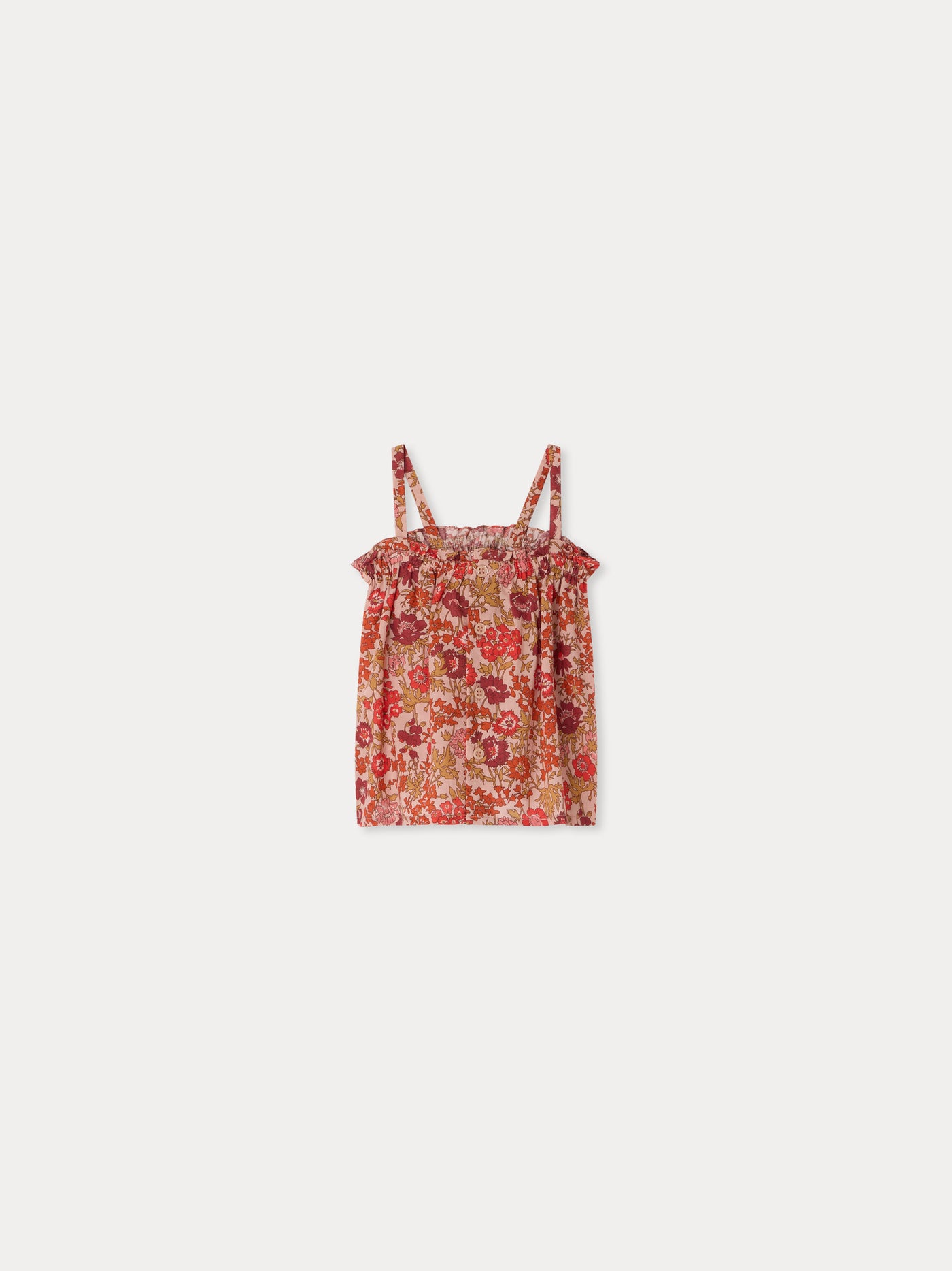 Apo strappy blouse in Liberty organic cotton fabric
