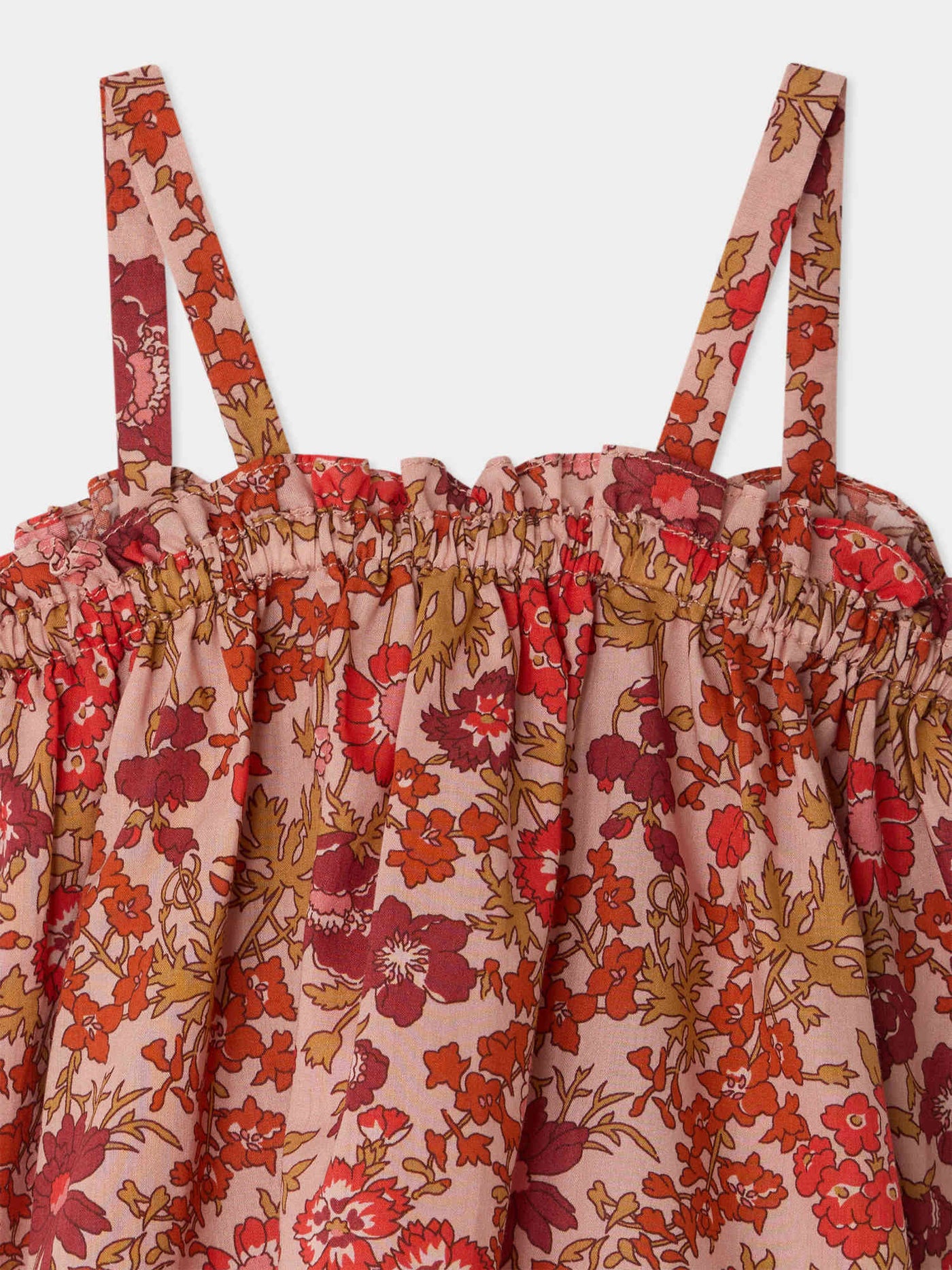 Apo strappy blouse in Liberty organic cotton fabric