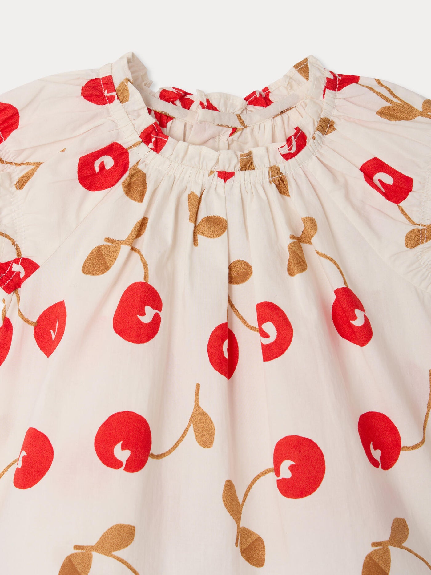 Grace blouse in organic cotton poplin