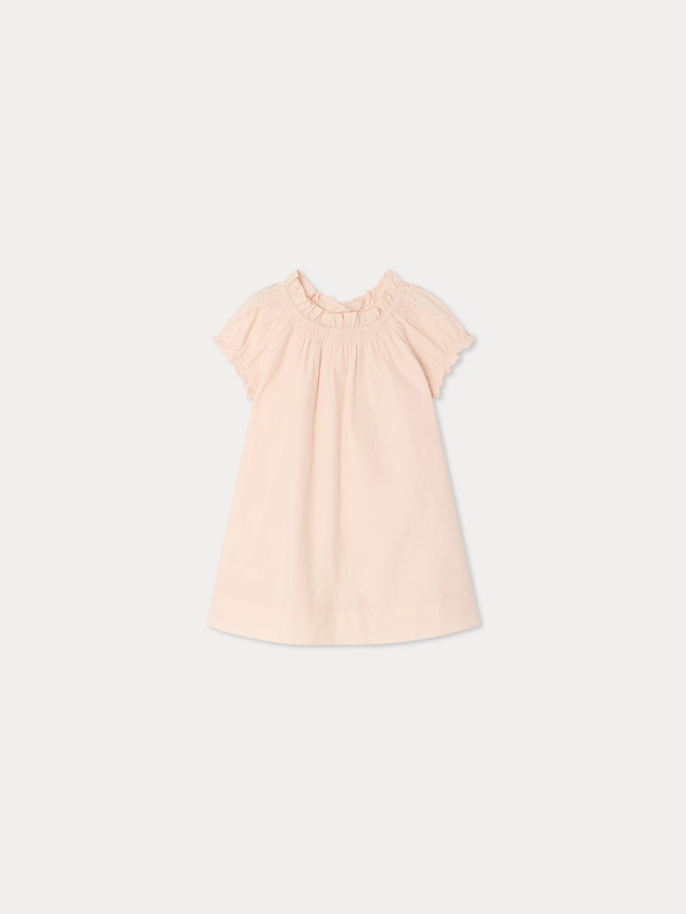 Sidwell embroidered dress in organic cotton
