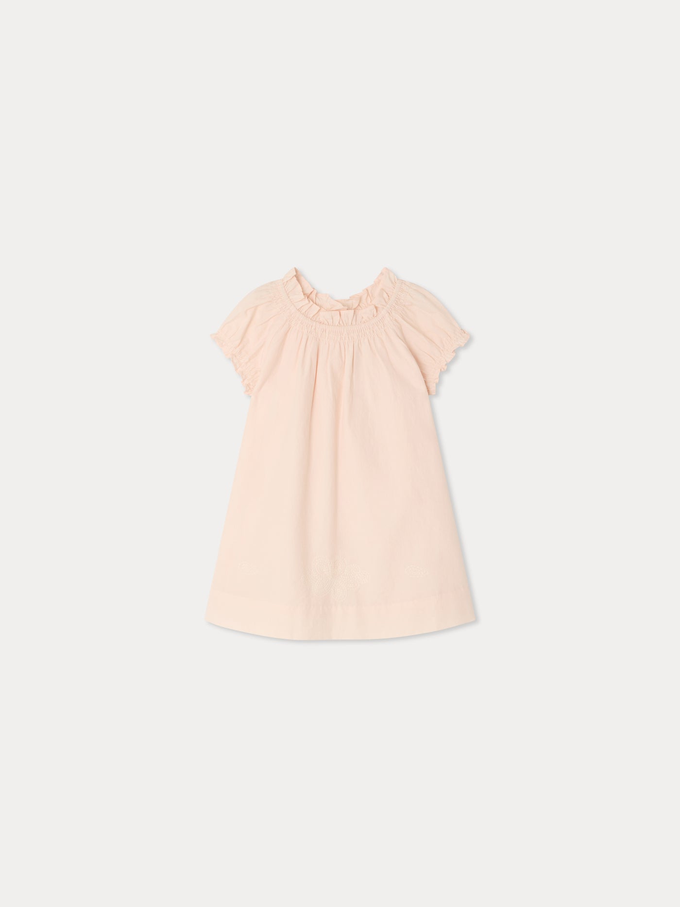 Sidwell embroidered dress in organic cotton