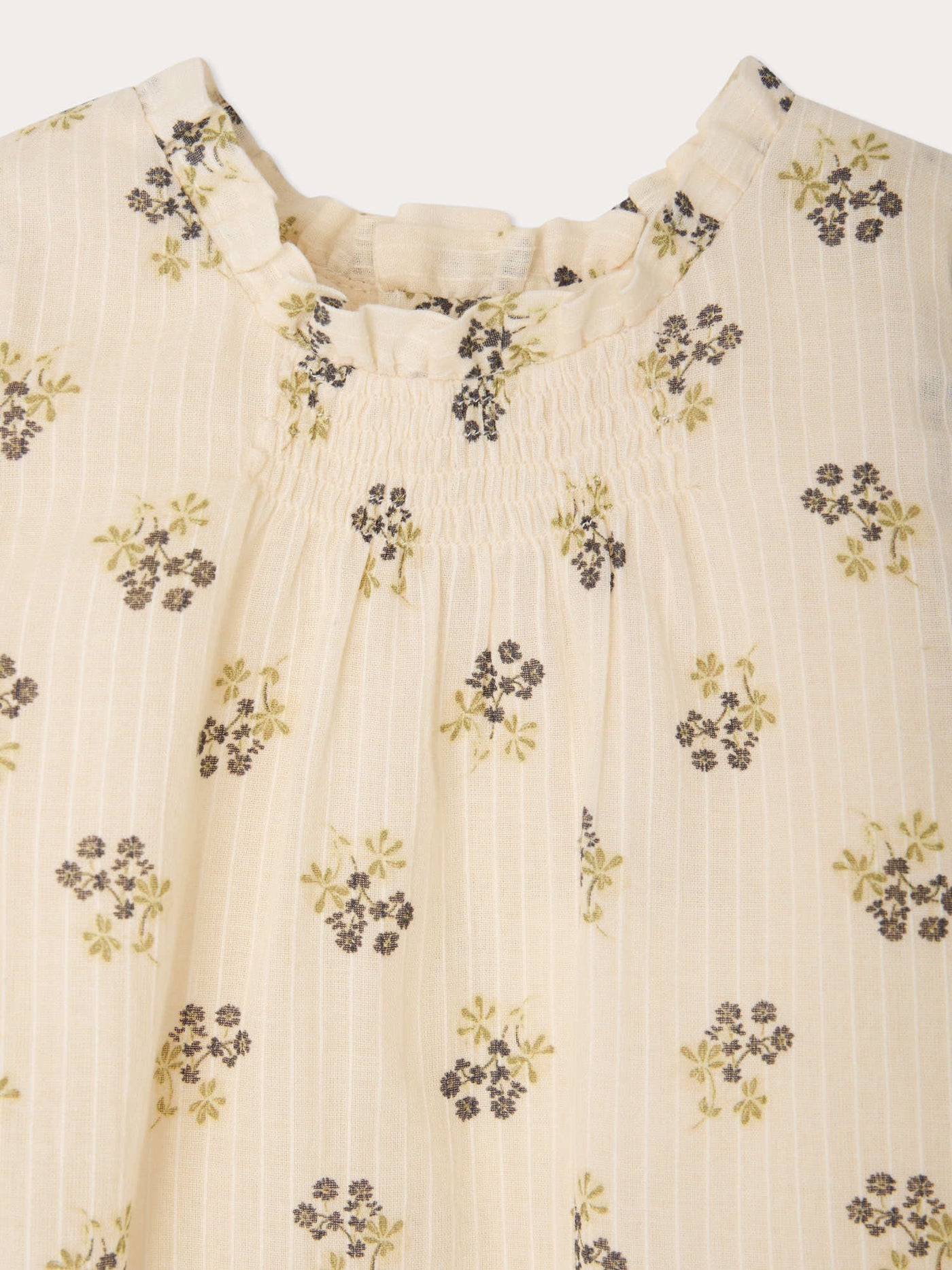 Lucie dress in organic dobby cotton