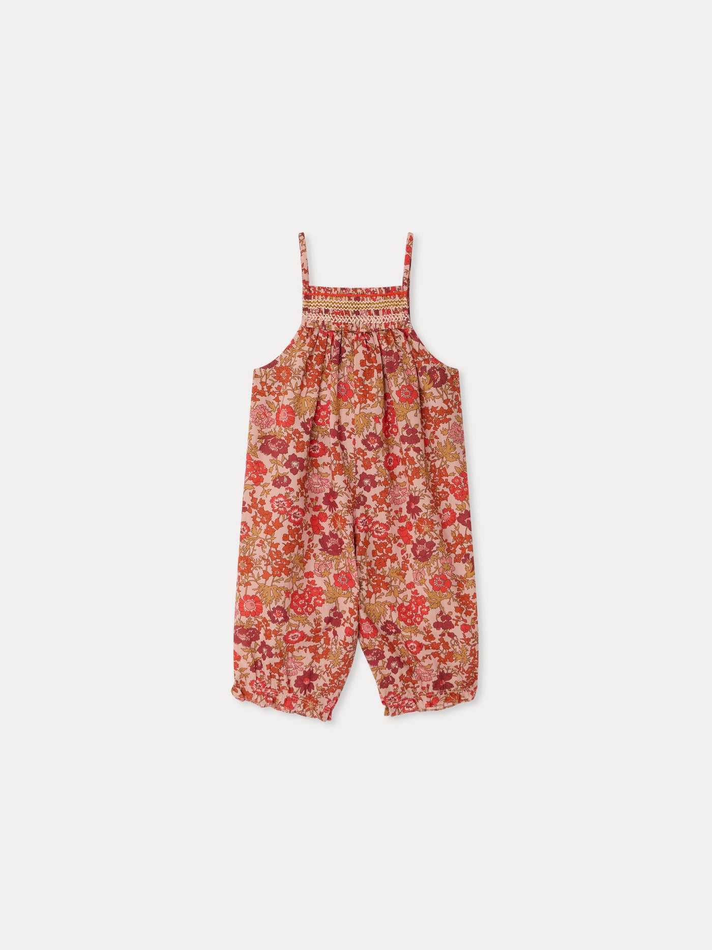 Lilisy dungarees in Liberty fabric and organic cotton