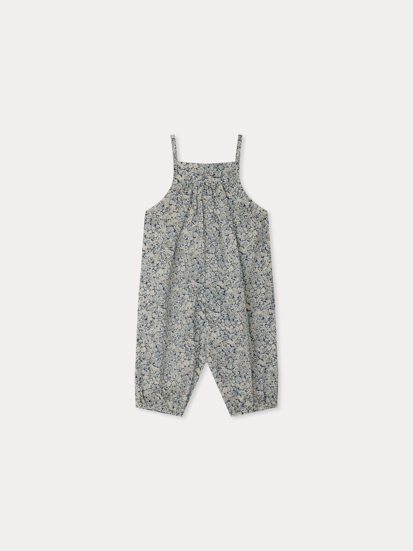 Lisou dungarees in Liberty organic cotton fabric