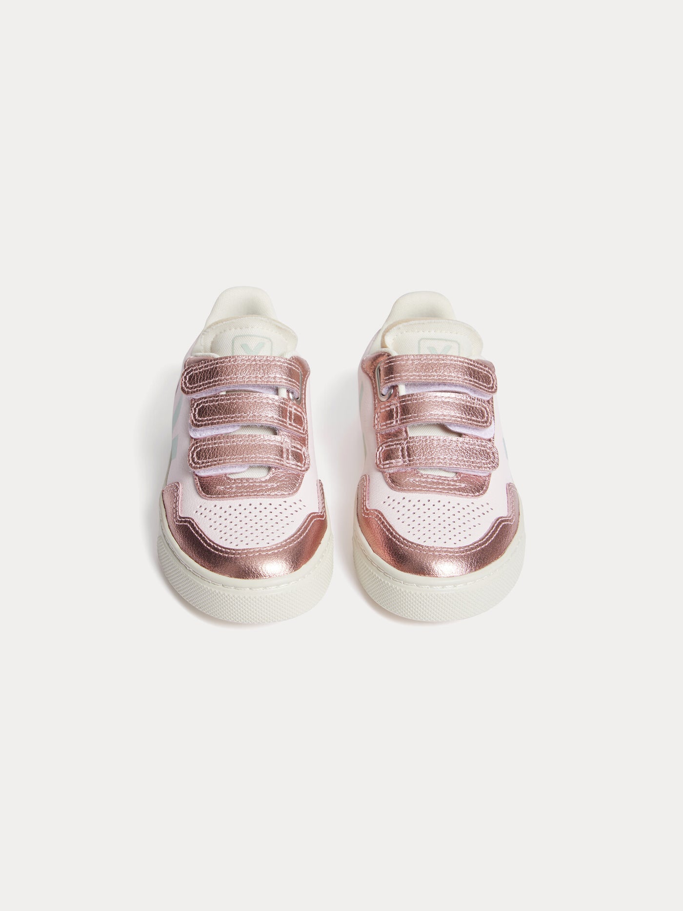 Bonpoint x Veja pink Baby V90 Sneakers