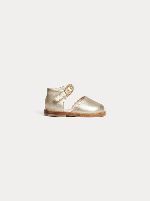Luna first-steps leather sandals
