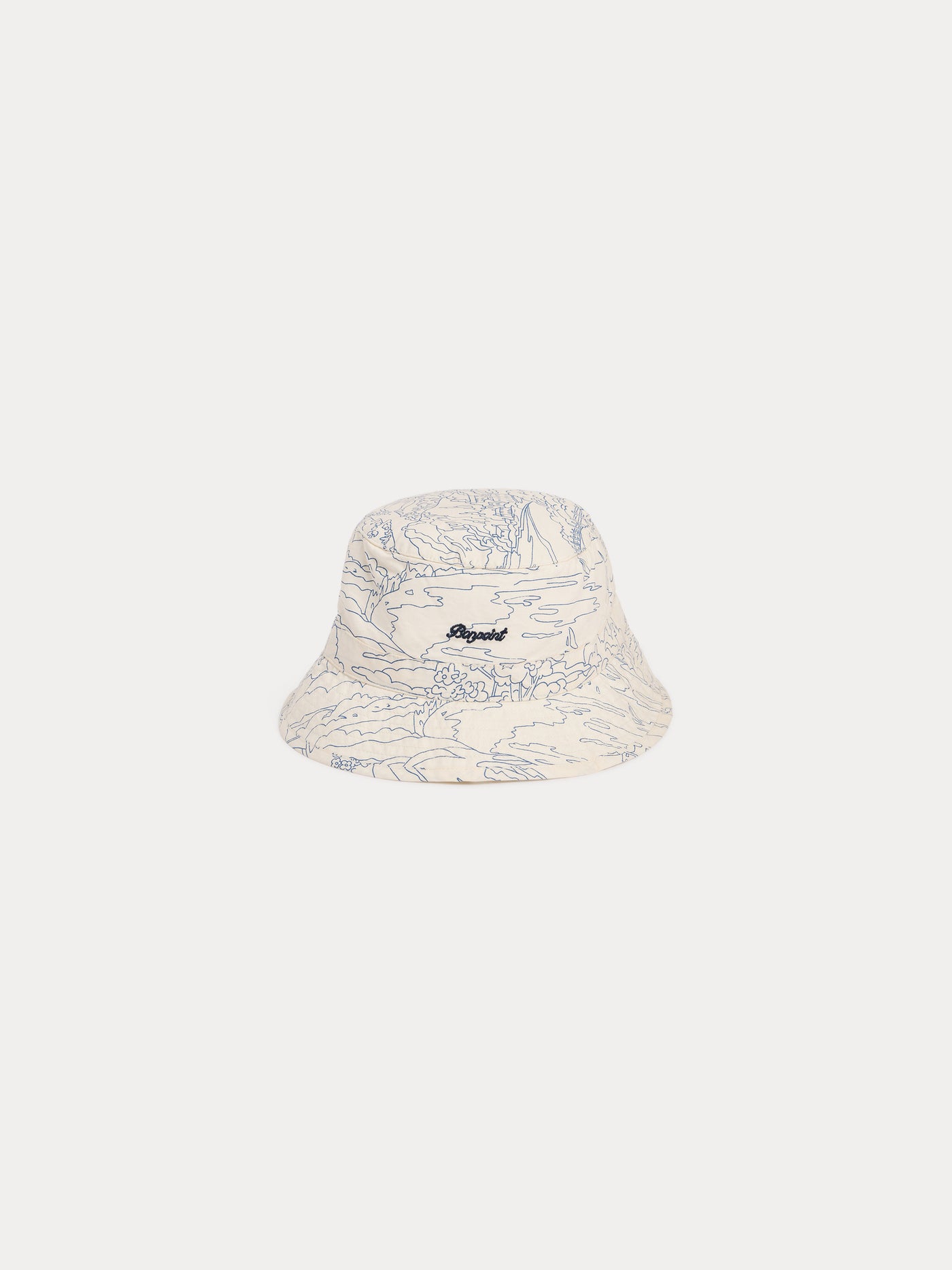 Bob Piob blue print in Liberty fabric in organic cotton