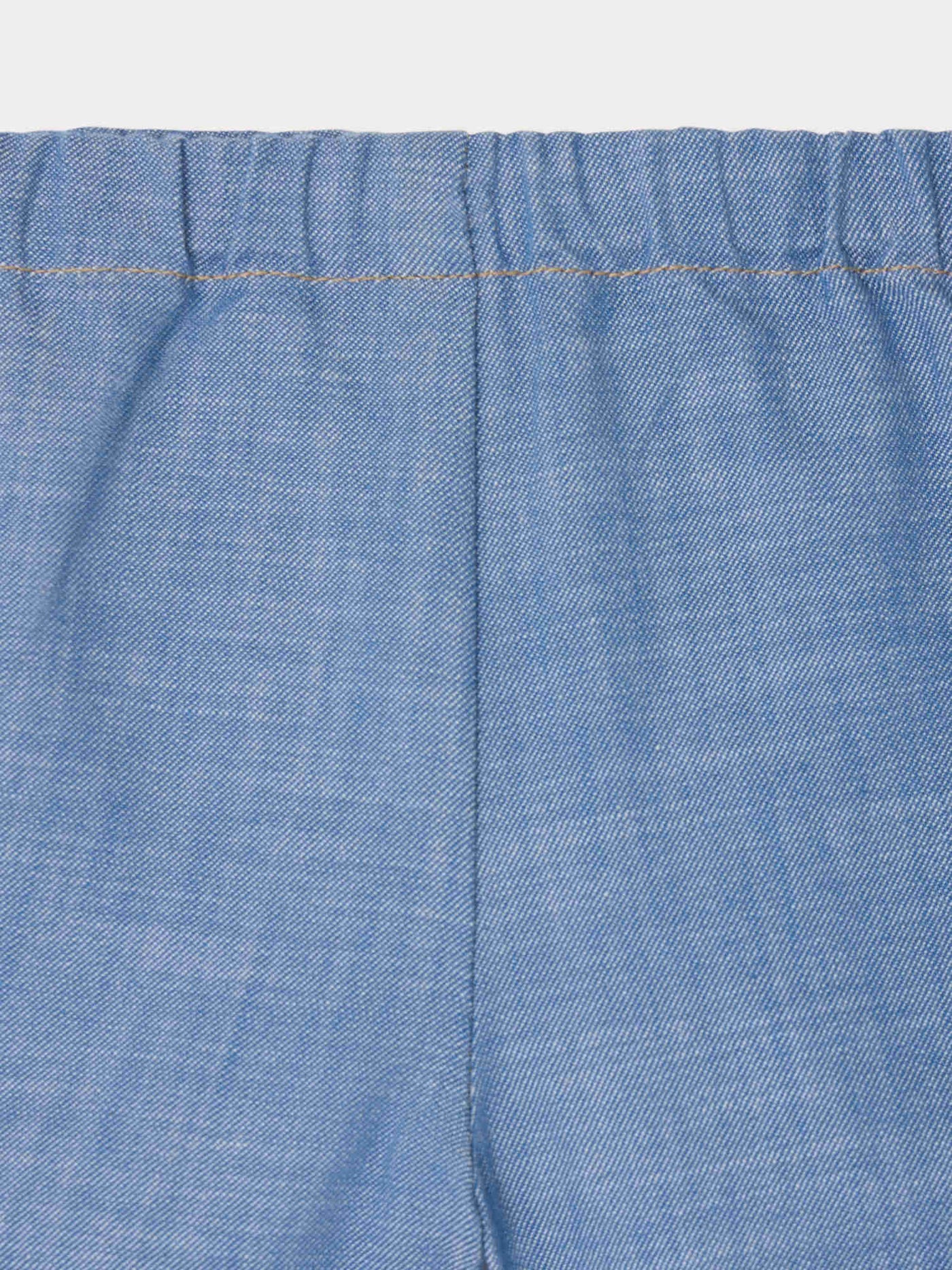 Ecady blue shorts in organic cotton