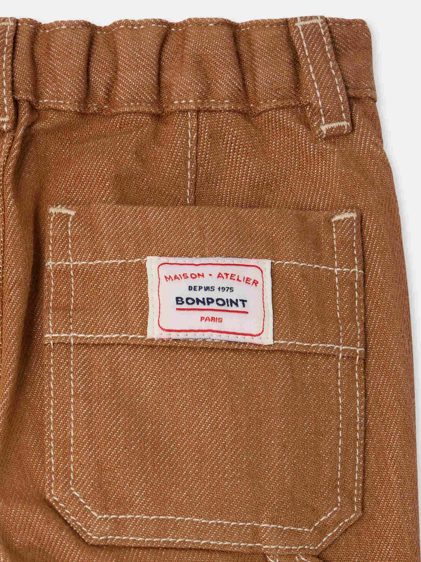 Gaspar denim pants in organic cotton