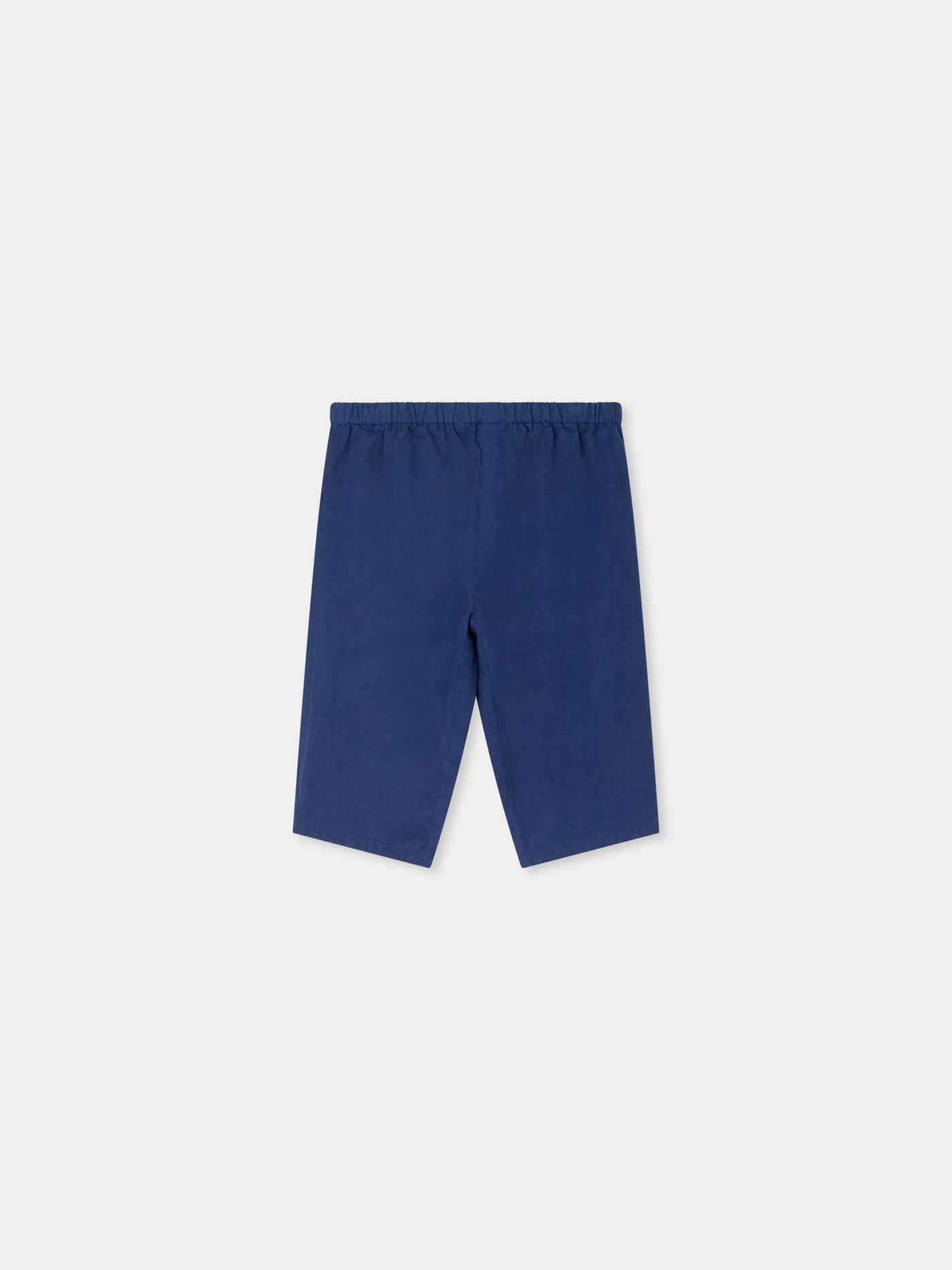 Dandy indigo trousers in organic cotton