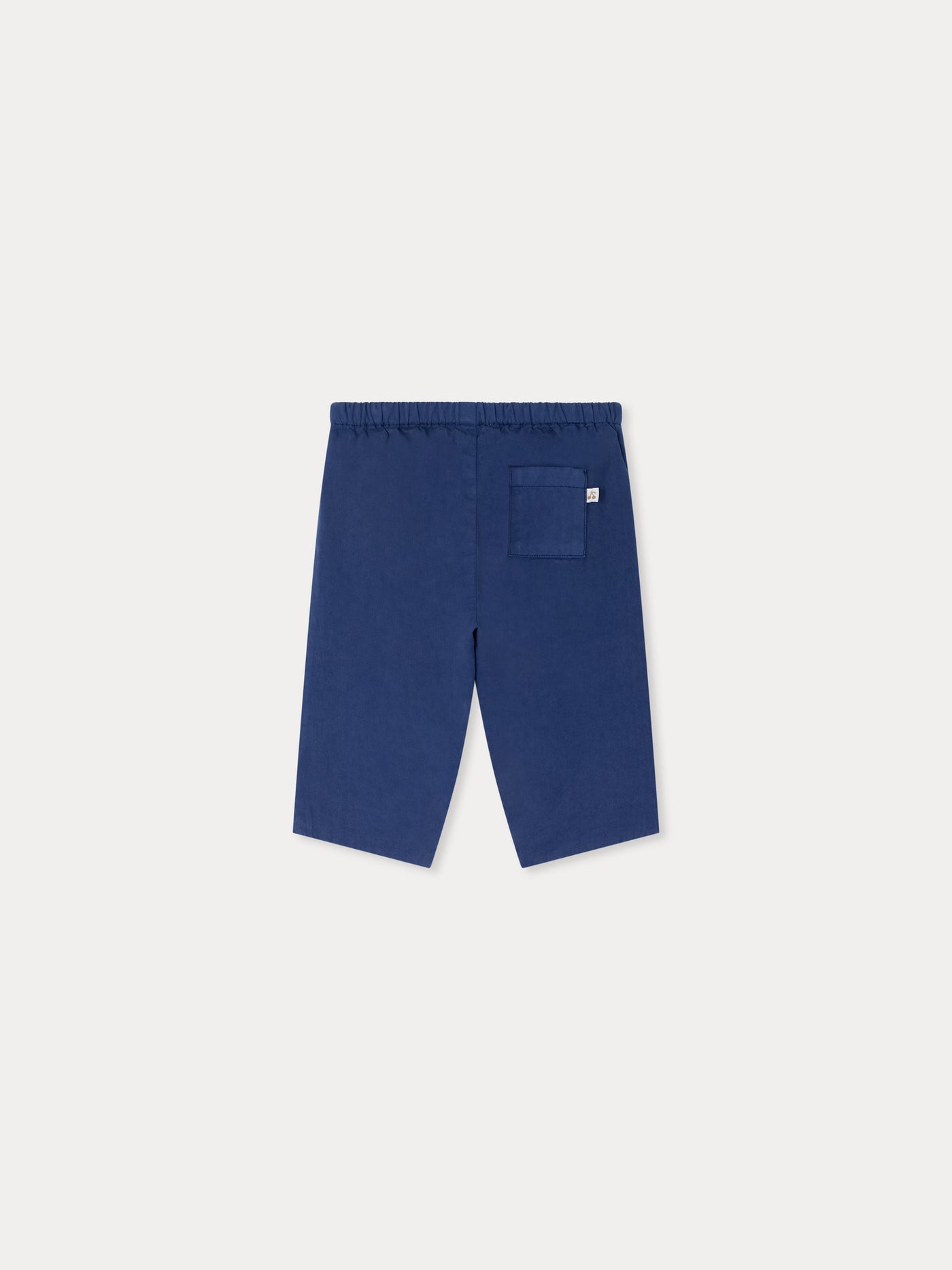 Dandy indigo trousers in organic cotton