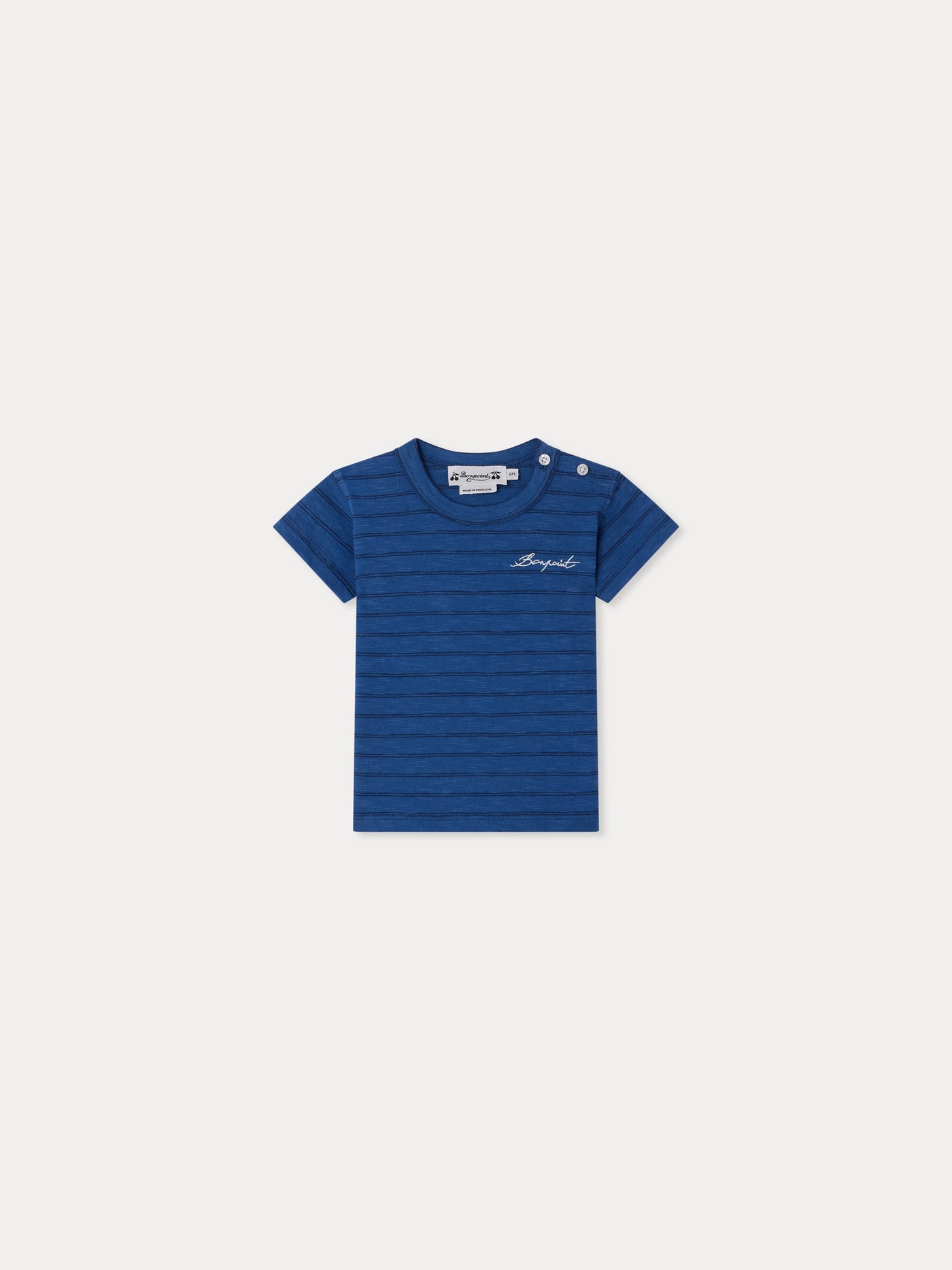 Tom T-shirt in deep blue organic cotton