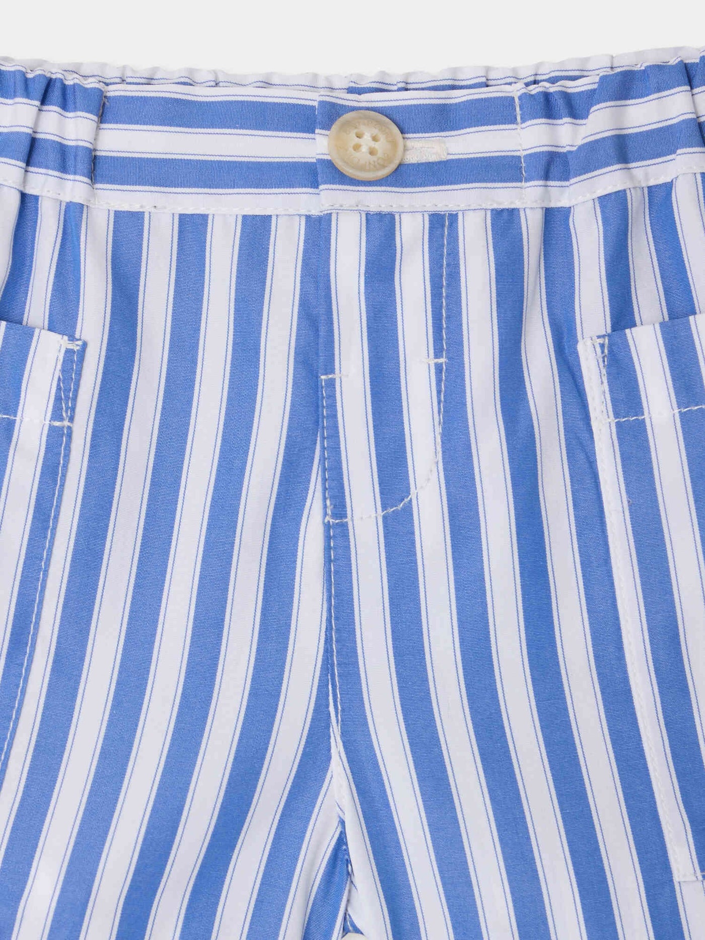 Bonpoint x Maison Kitsuné Nateo embroidered shorts in organic cotton