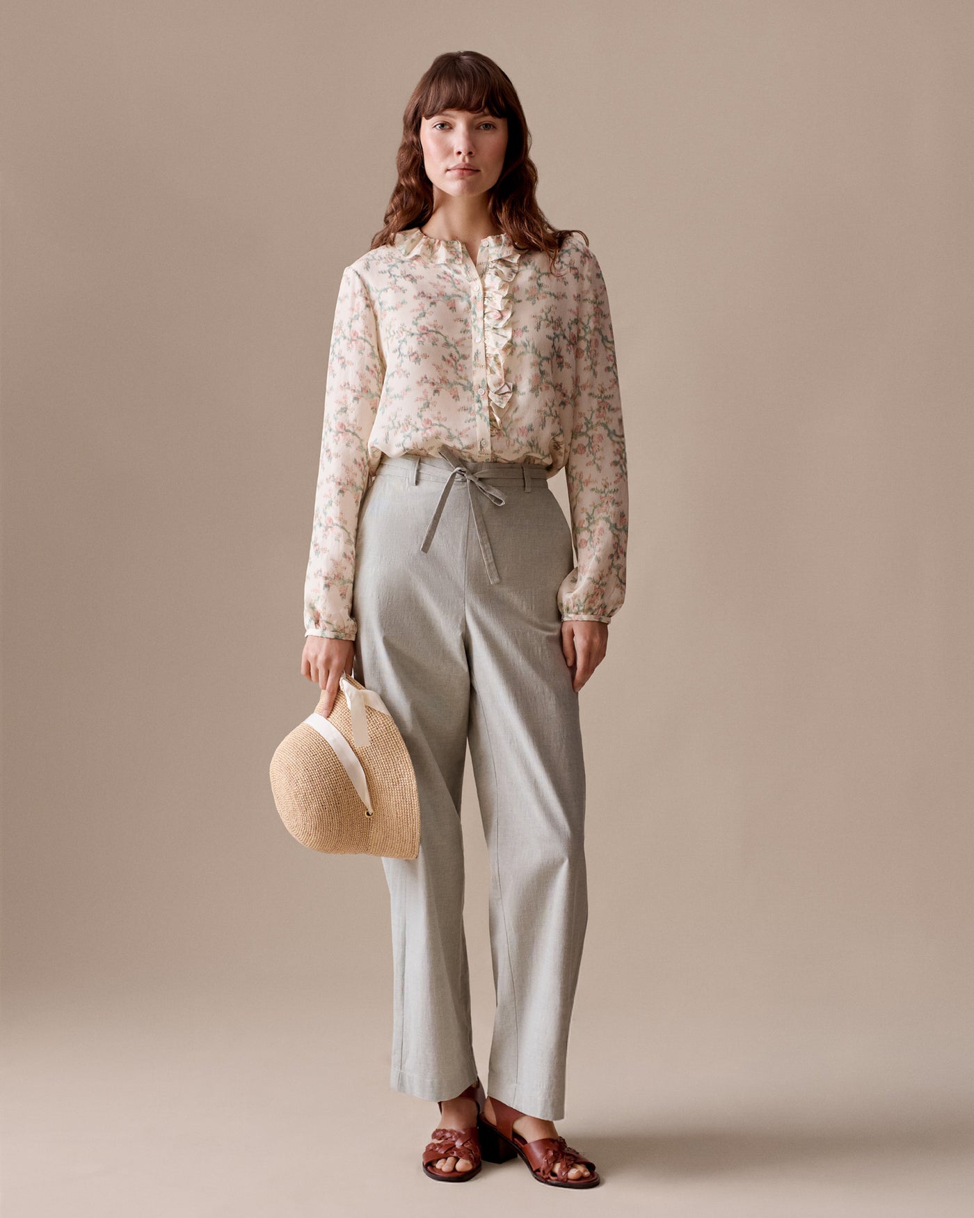 Women's Summer 2026 Look - Silk Blouse