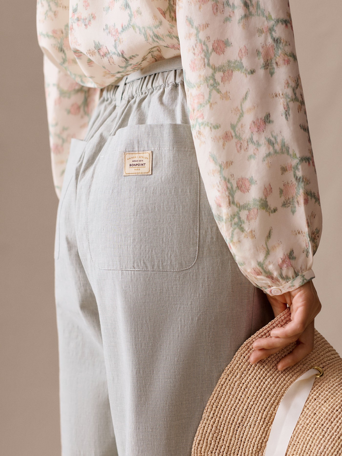 Lilianna straight-leg trousers