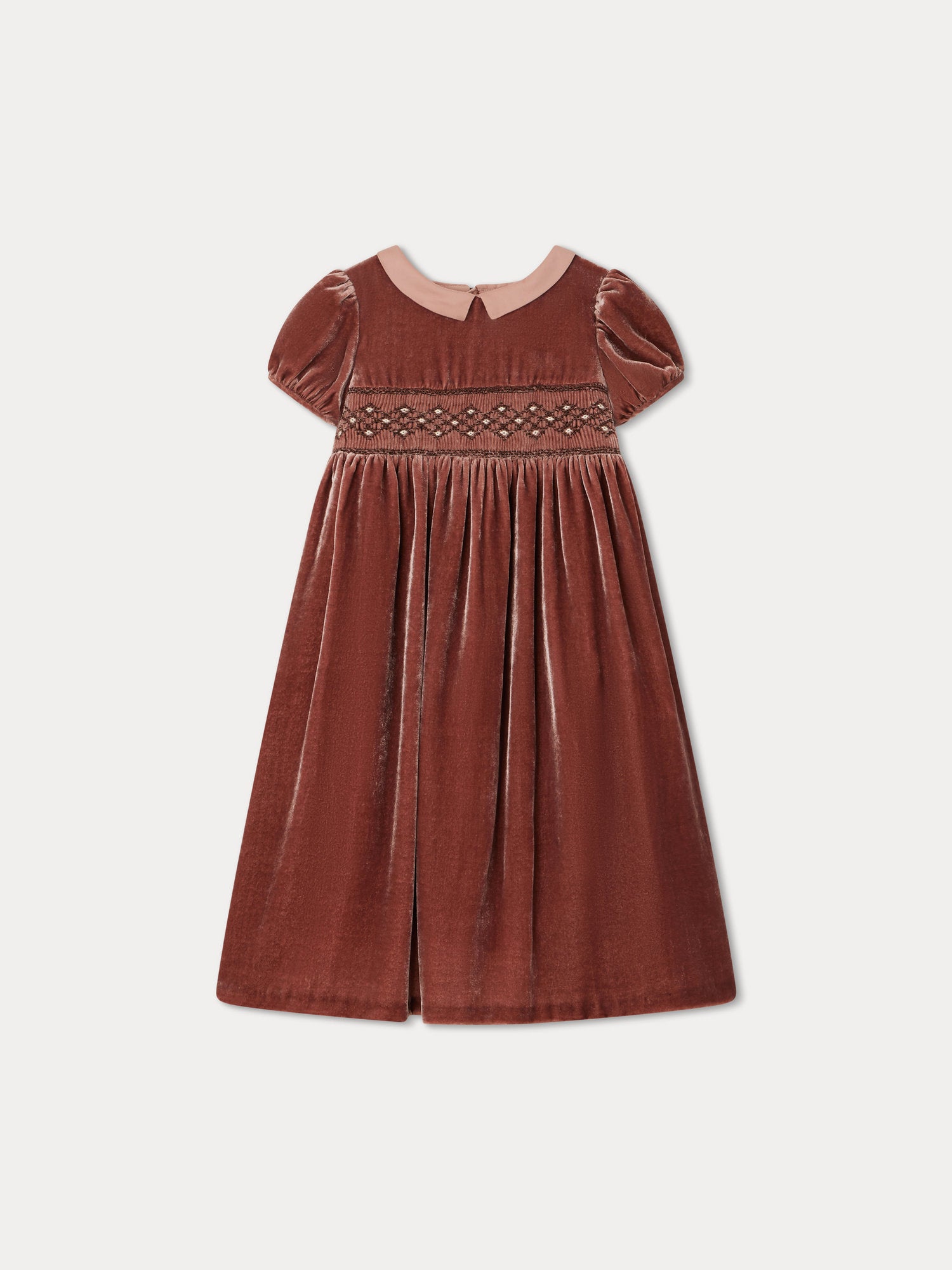 Bonpoint cashmere brown cheapest dress