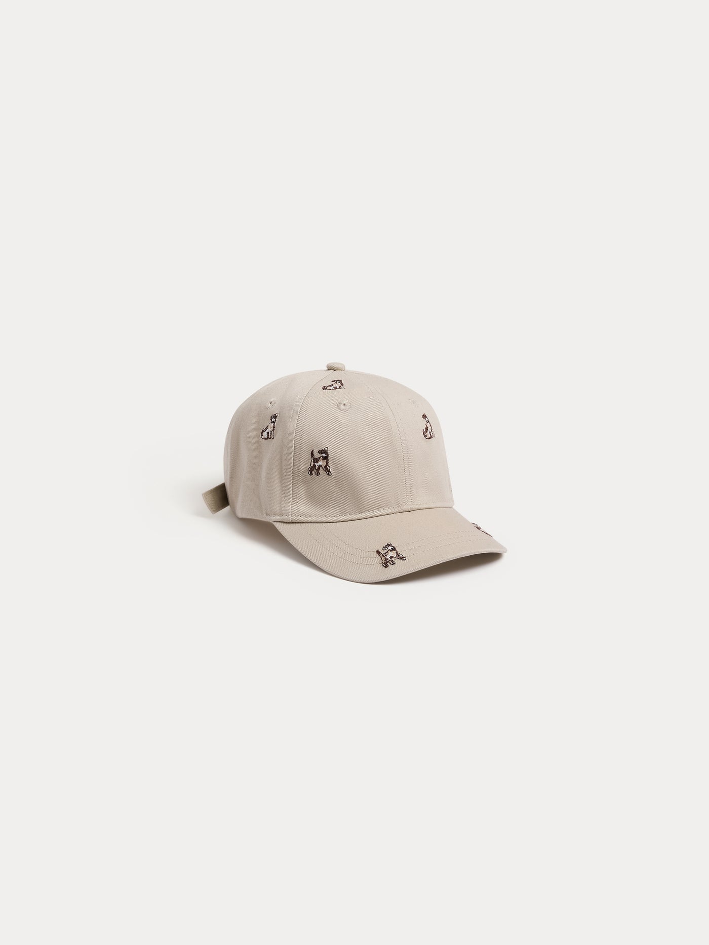 Arnold cap with dog patterns