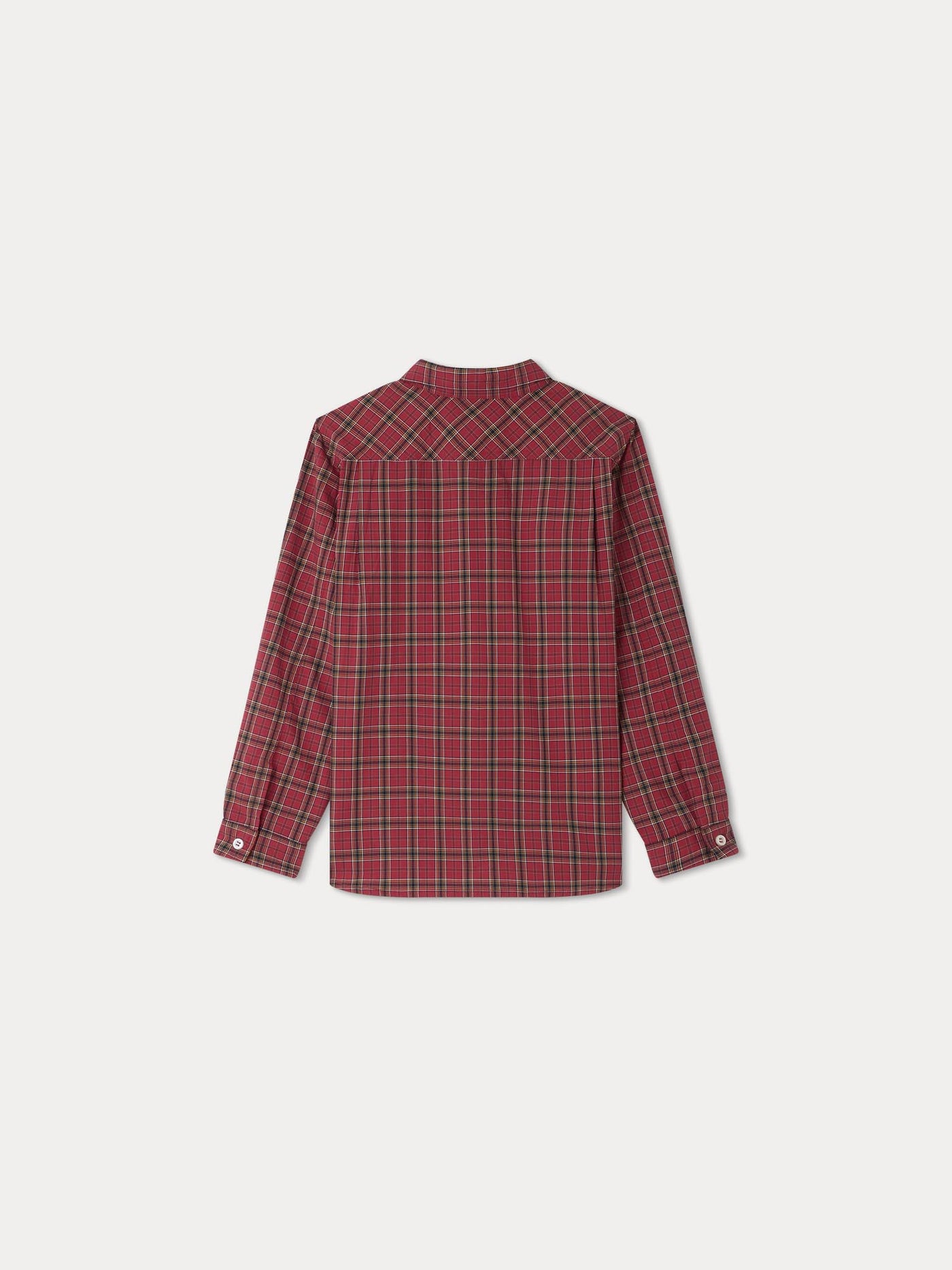 Tango checkered poplin shirt