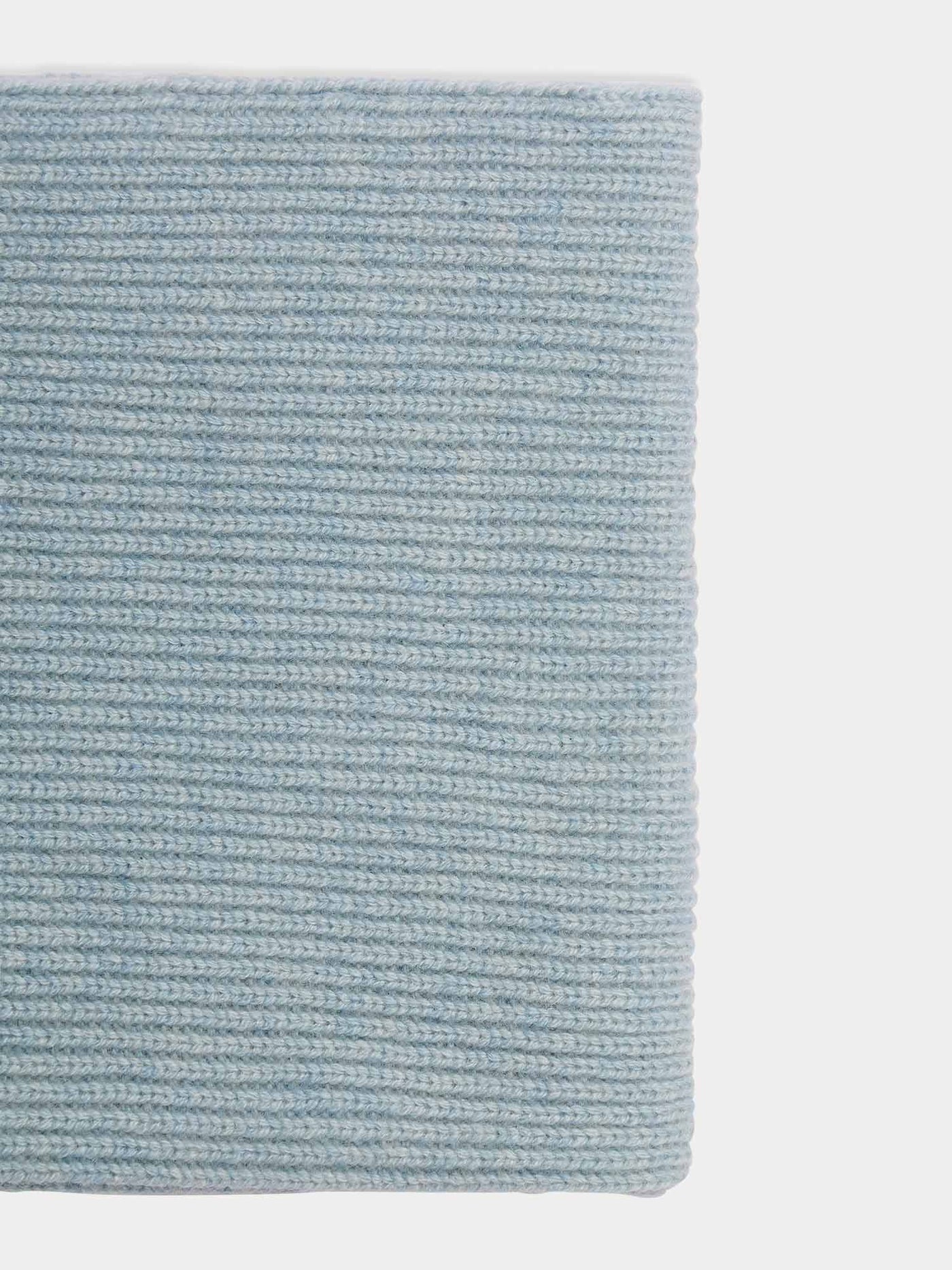 Tatodine blue cashmere snood