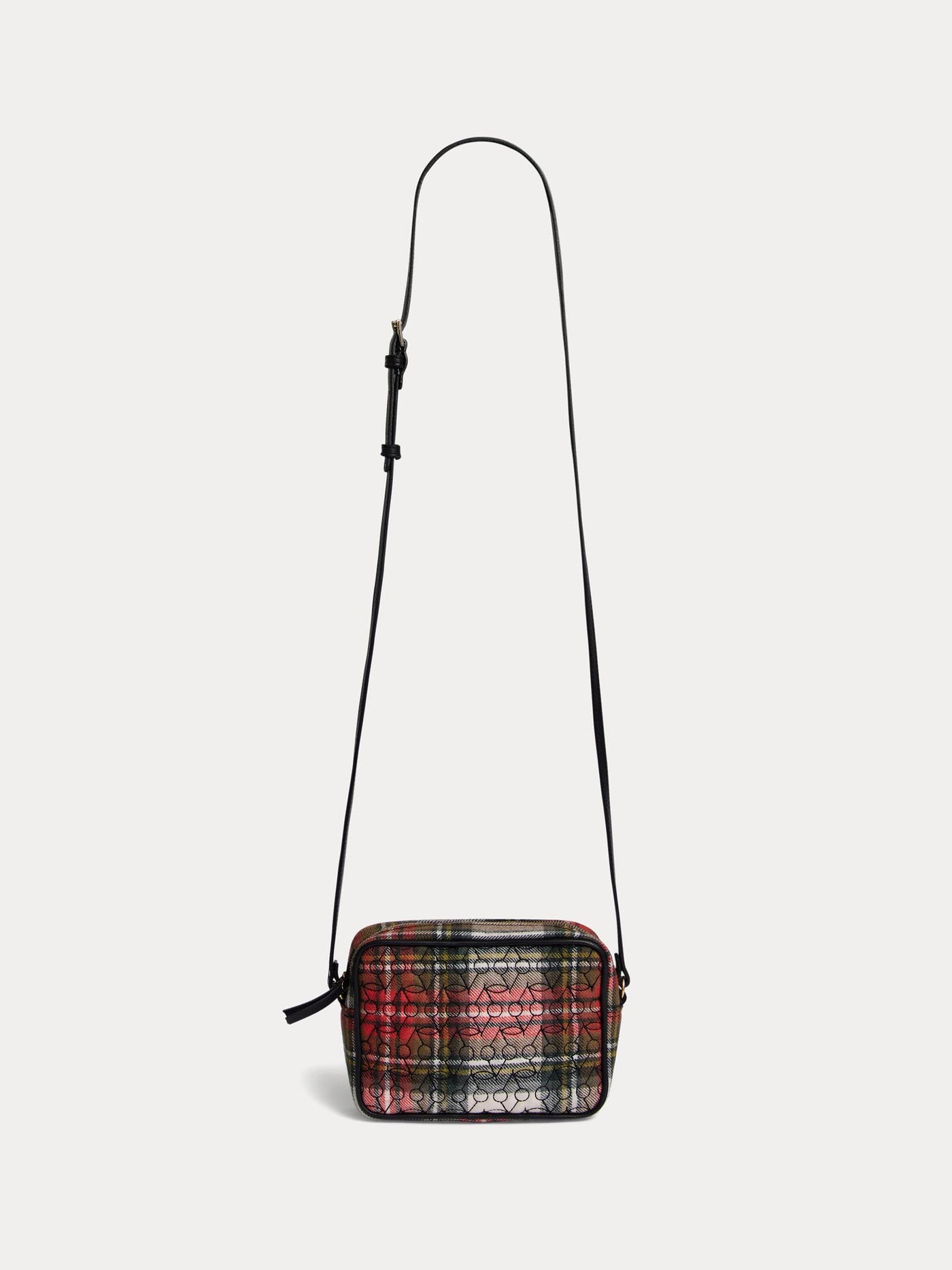 Alimos checkered shoulder bag