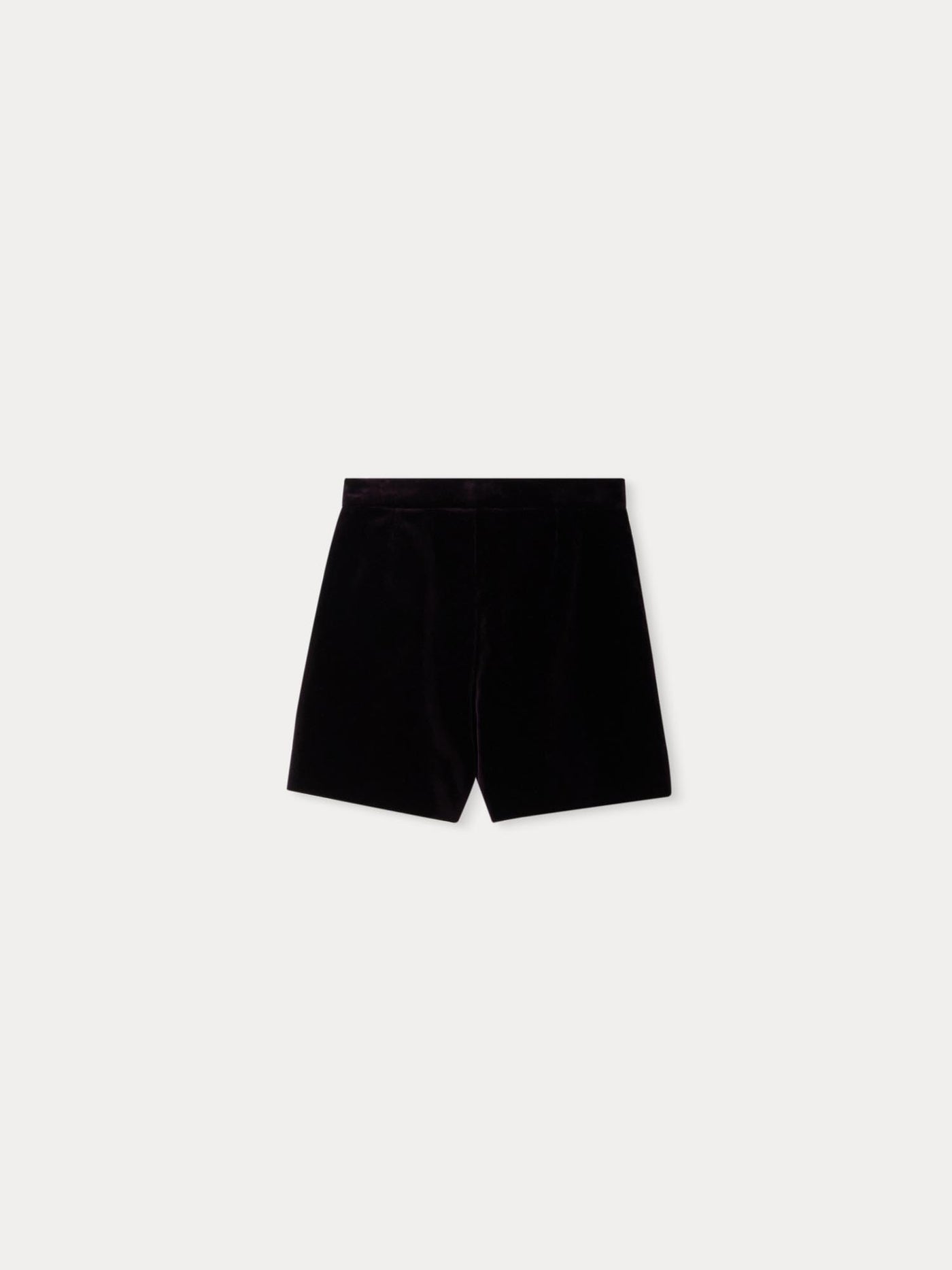 Flash dress shorts in smooth velvet