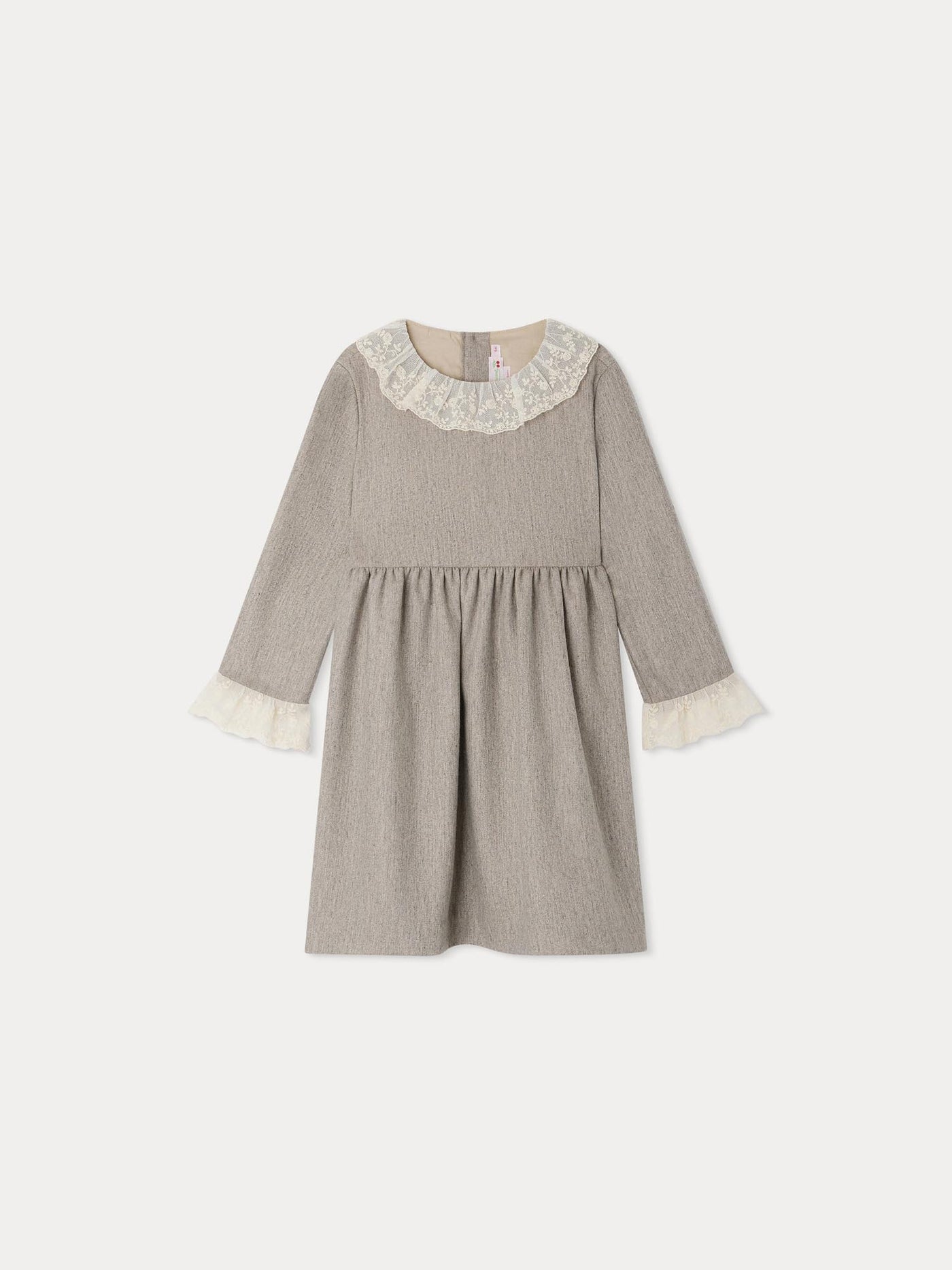 Flavie embroidered collar dress