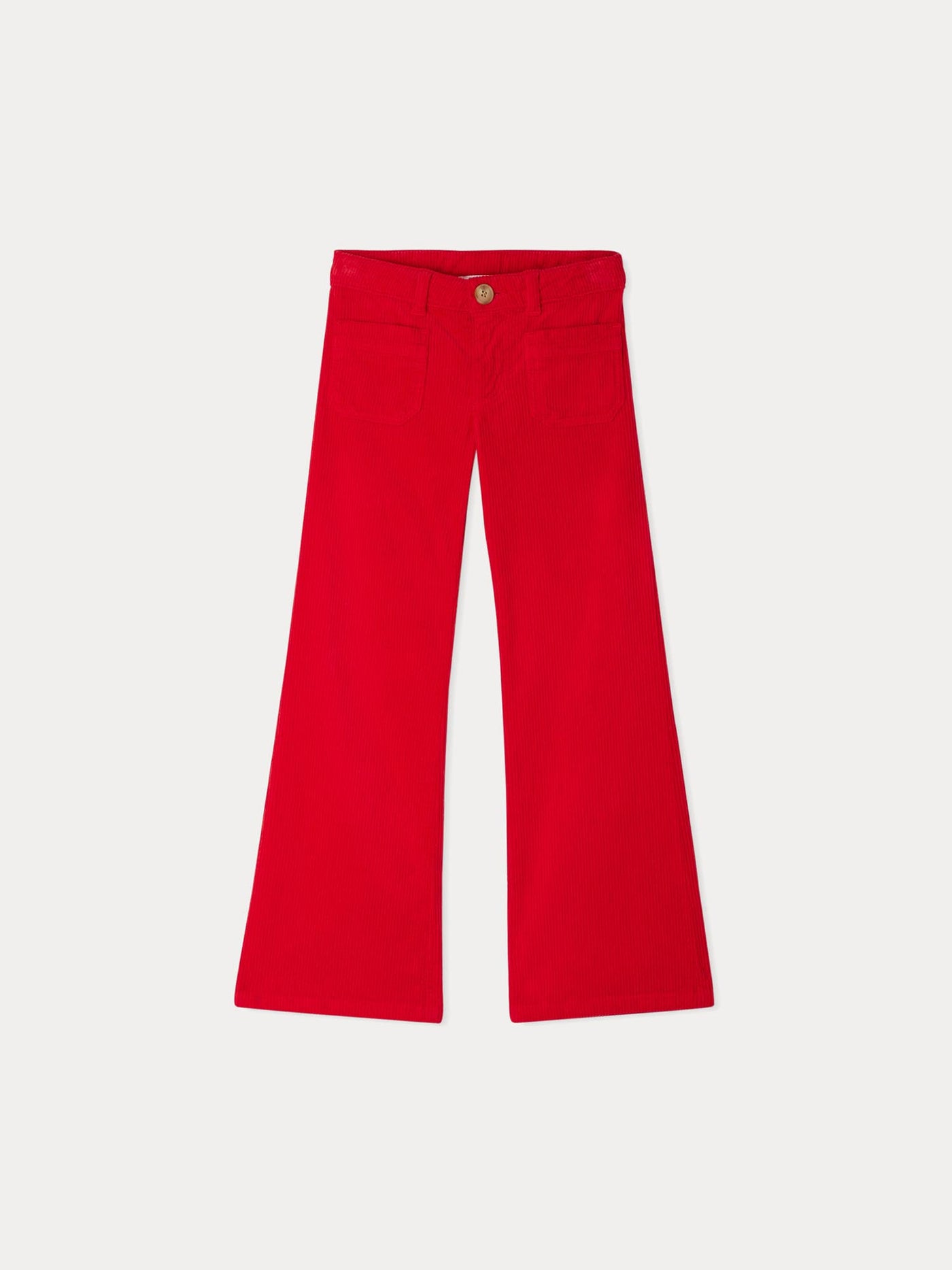 Junon pants in light red corduroy