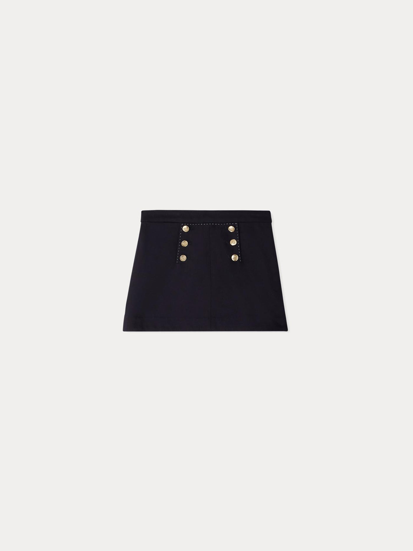 Gianina skirt with golden buttons