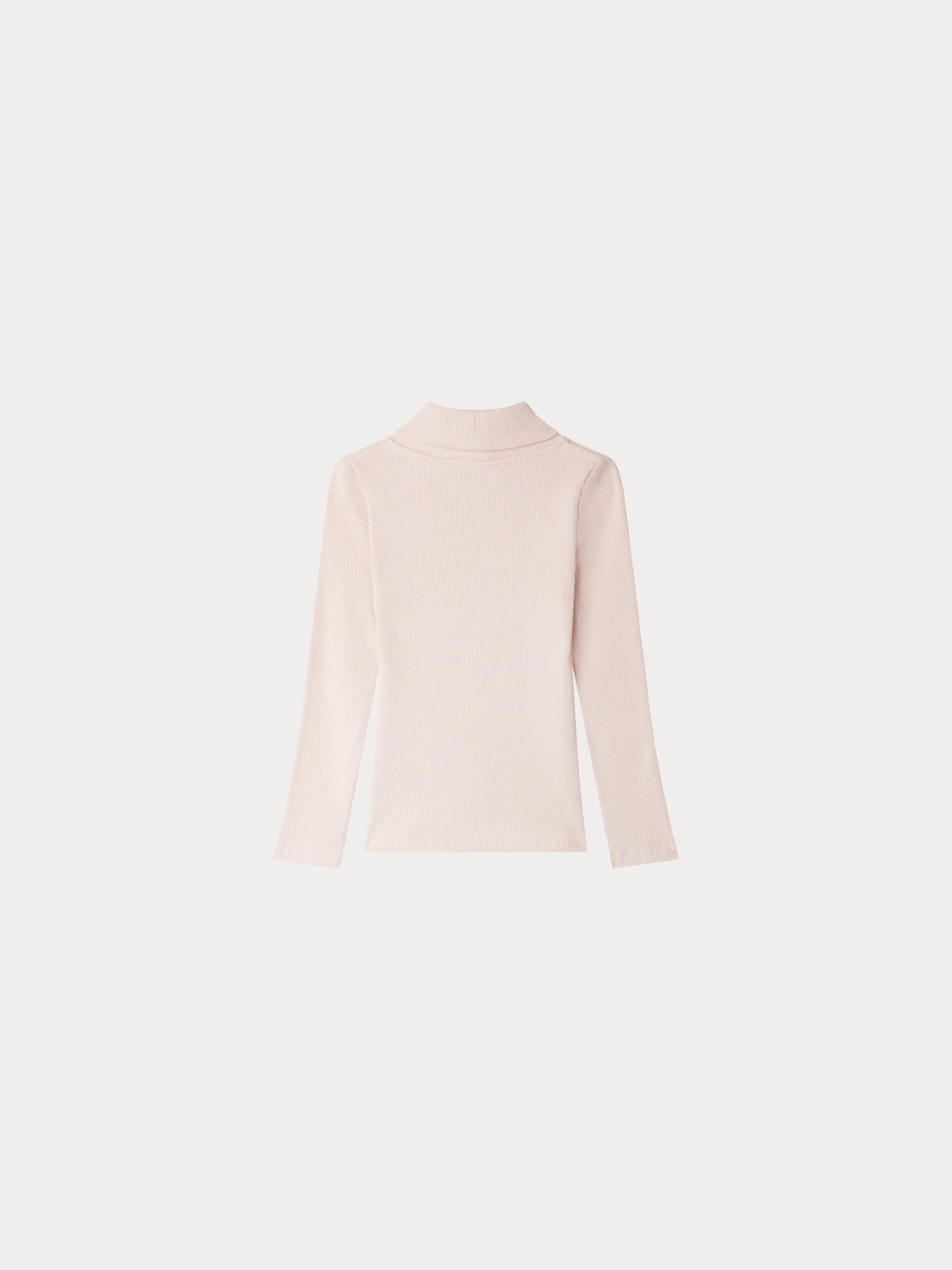 Light pink Tahiti turtleneck t-shirt