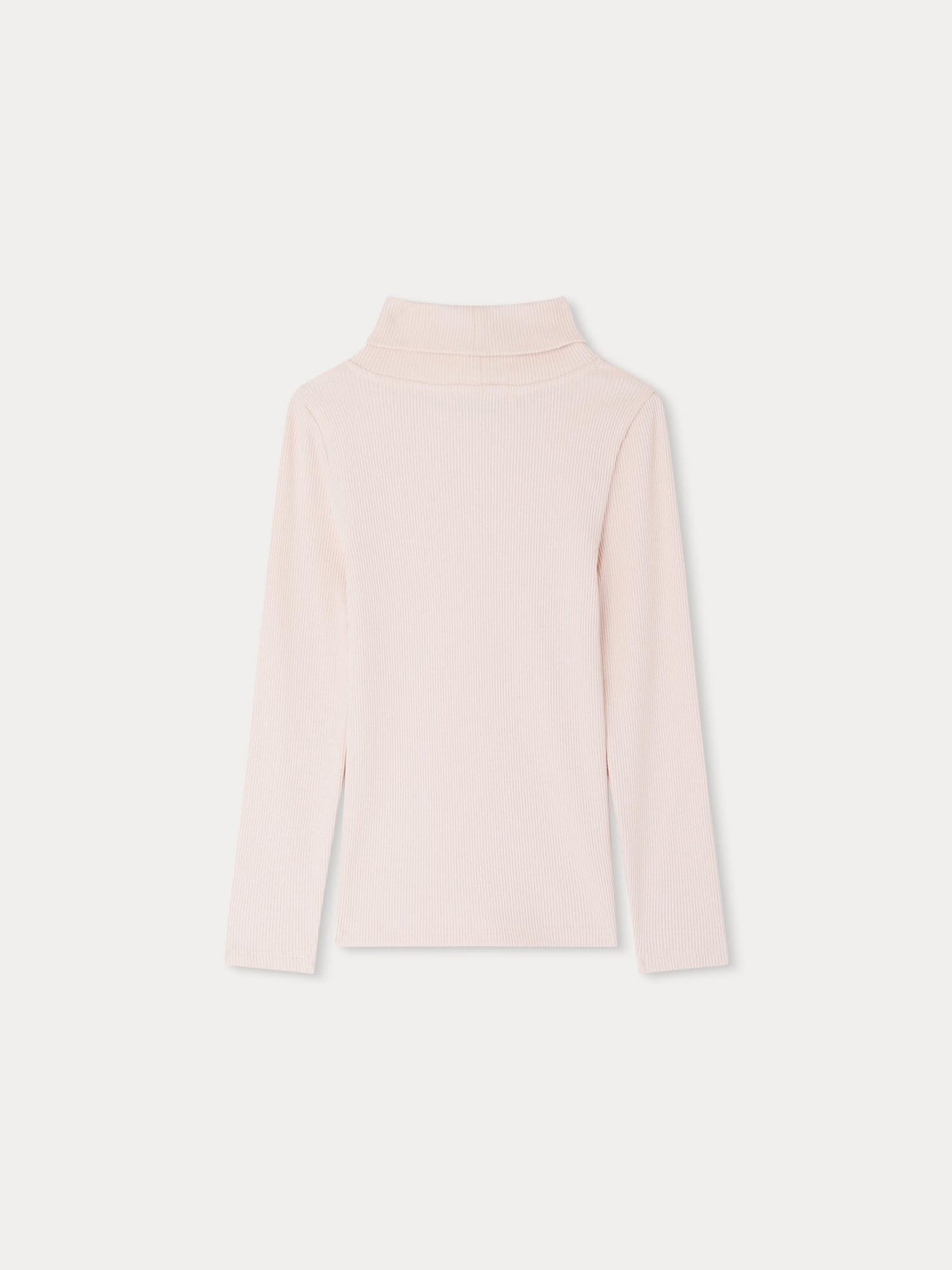 Light pink Tahiti turtleneck t-shirt