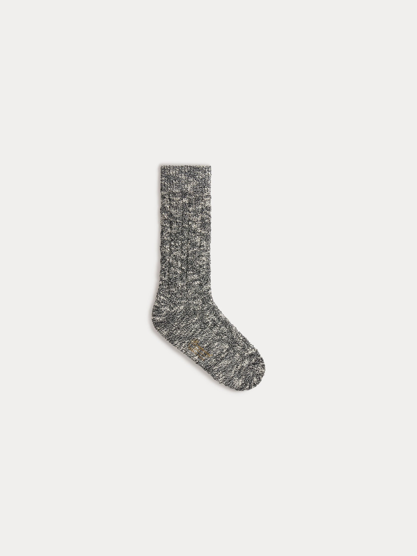 Gratiane gray knee-high cable knit socks