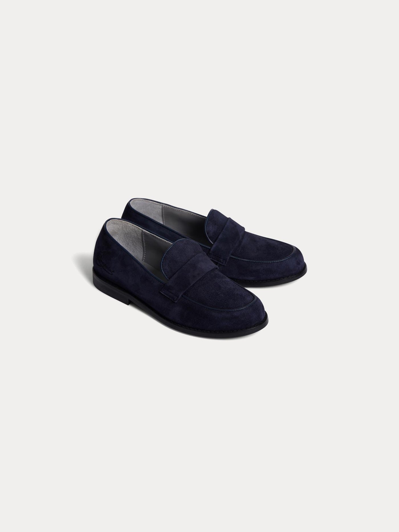 Moka leather loafers