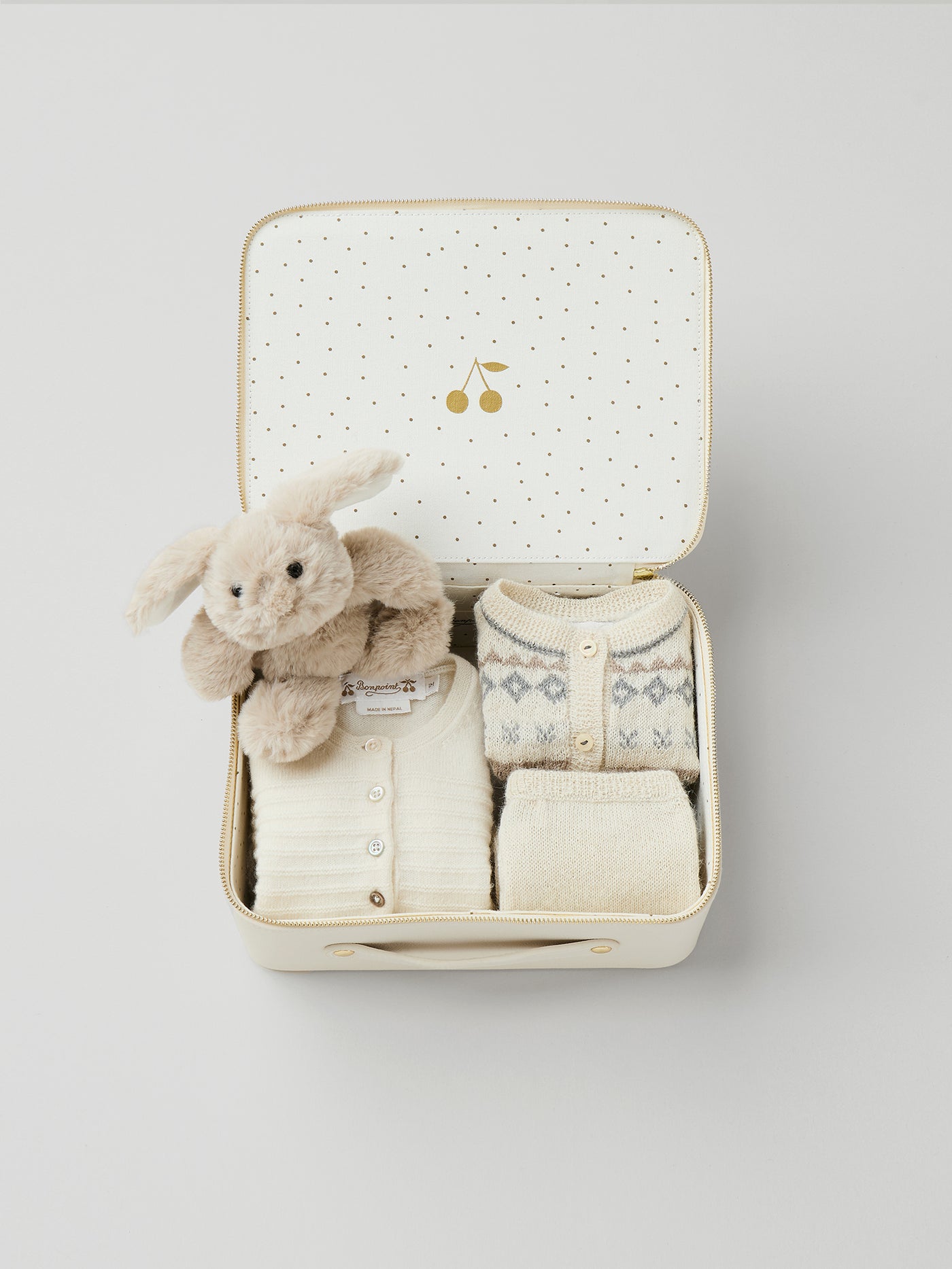 Medium newborn unisex suitcase