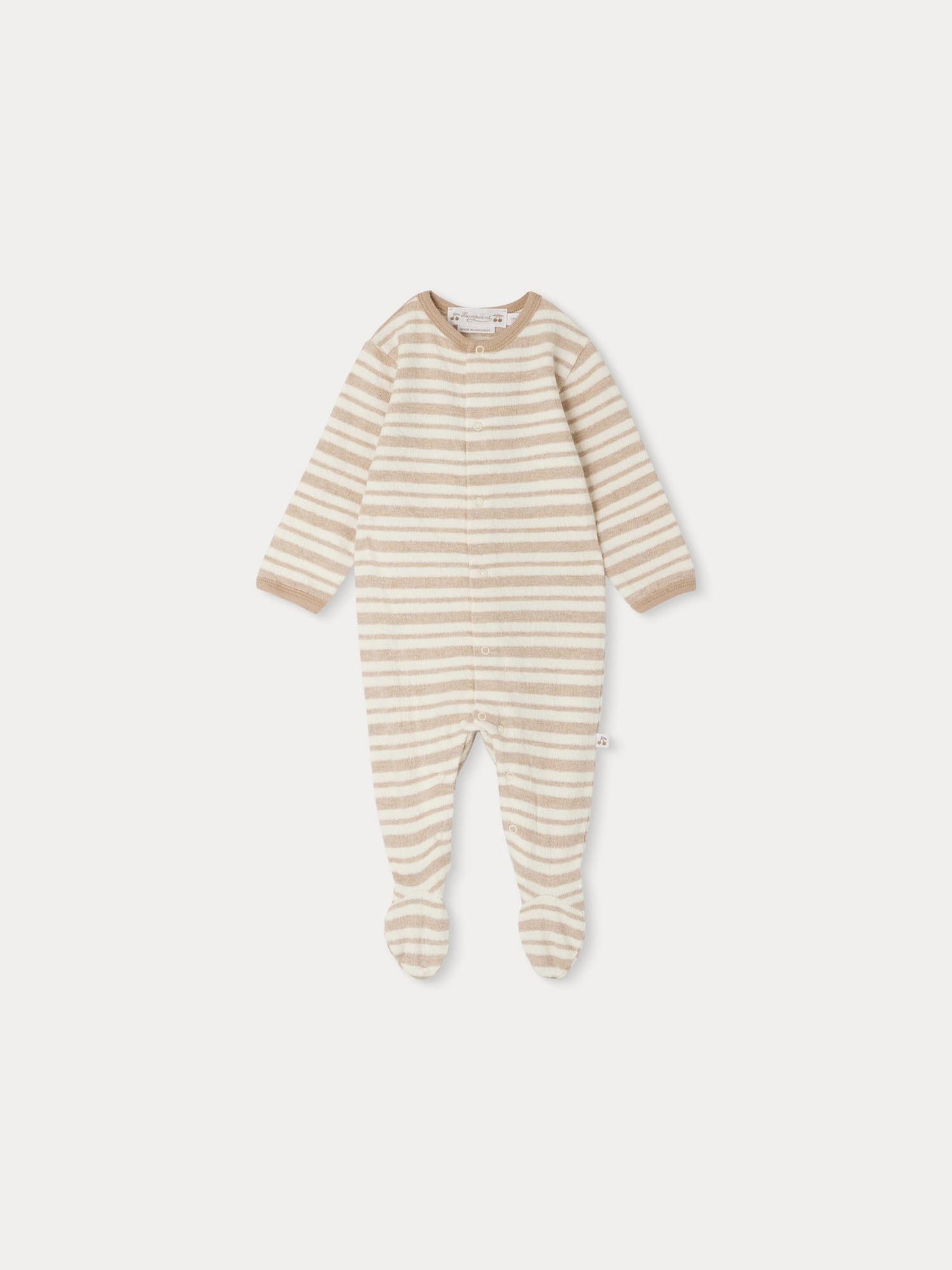 Golfo striped terry pajamas