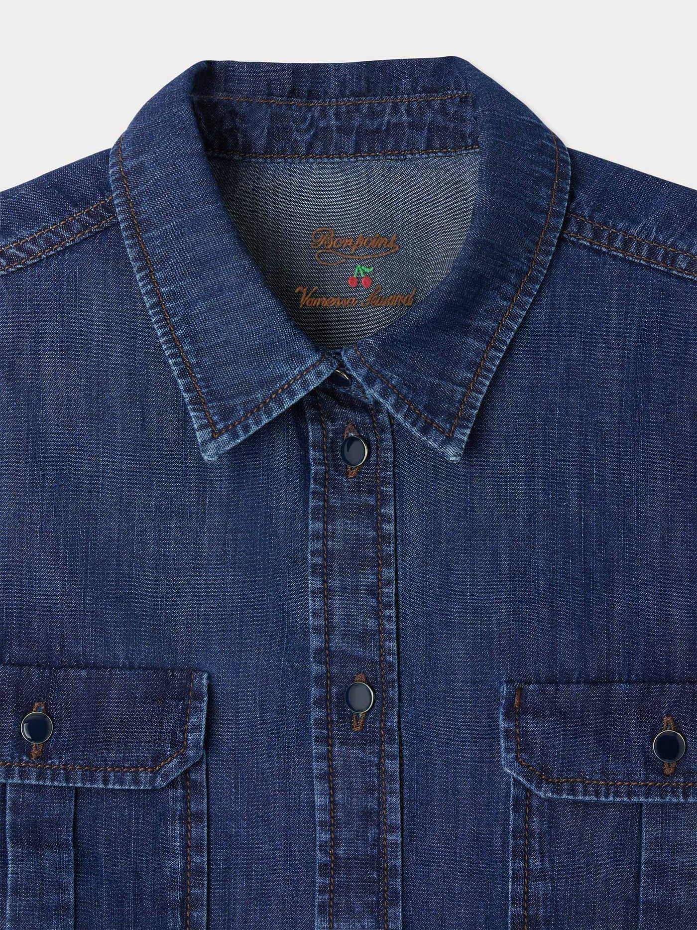 Bonpoint x Vanessa Seward - Glenn denim shirt