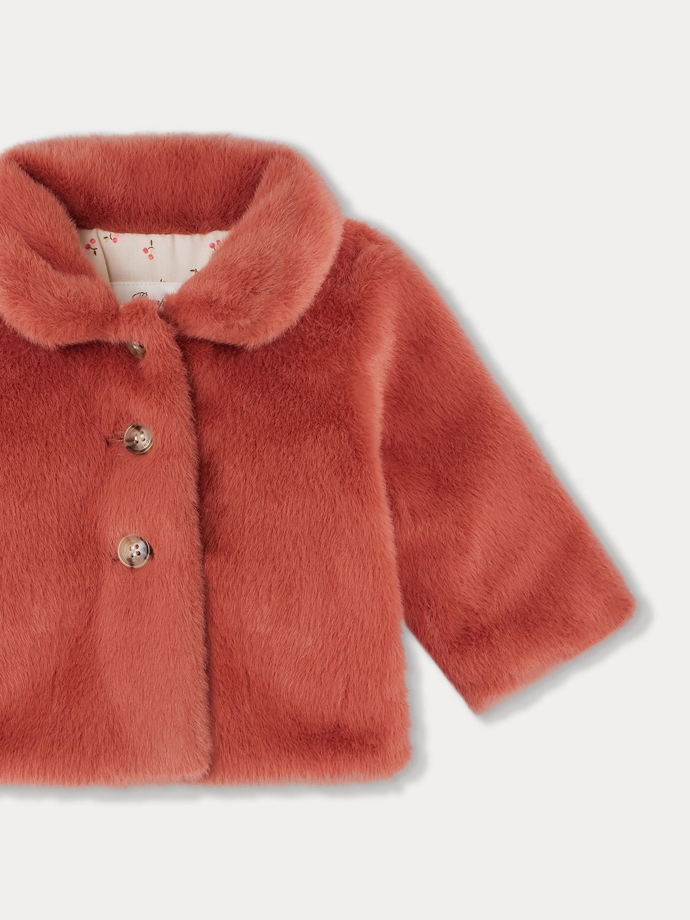 Douceur faux fur coat