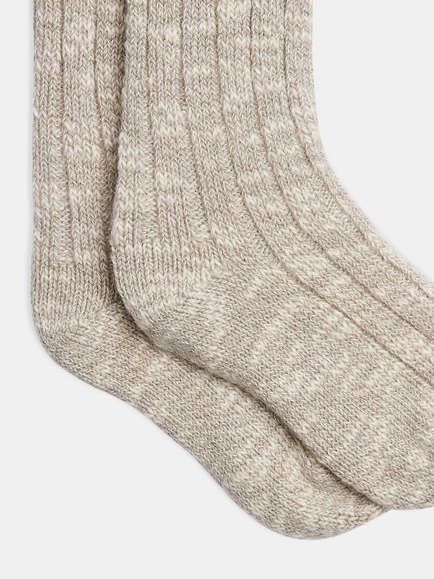 Bethine wide-ribbed socks