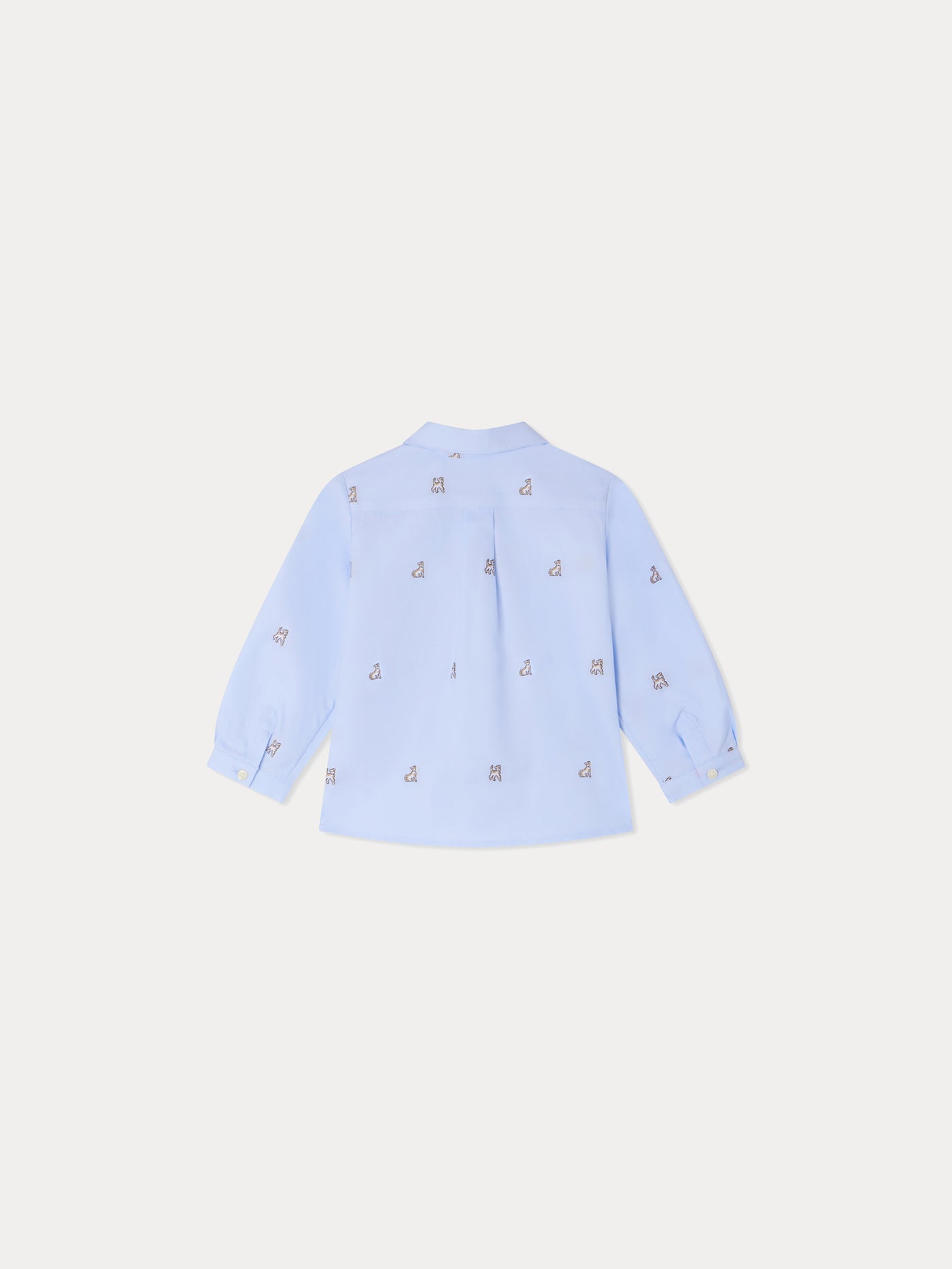 Malo blue patterned shirt