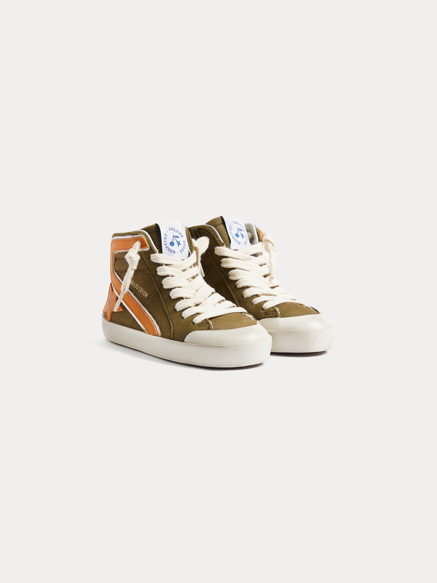 Bonpoint x Golden Goose babies' khaki sneakers