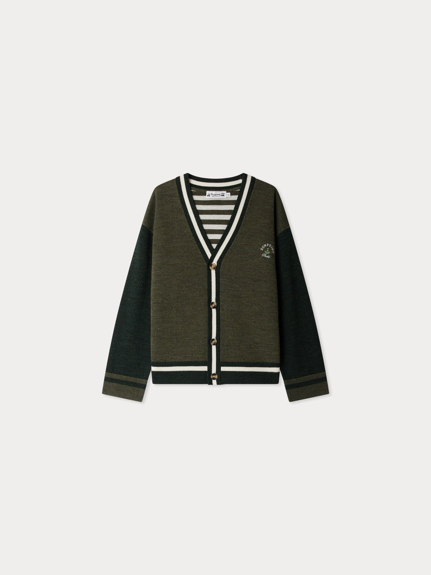 Julian V-neck wool cardigan