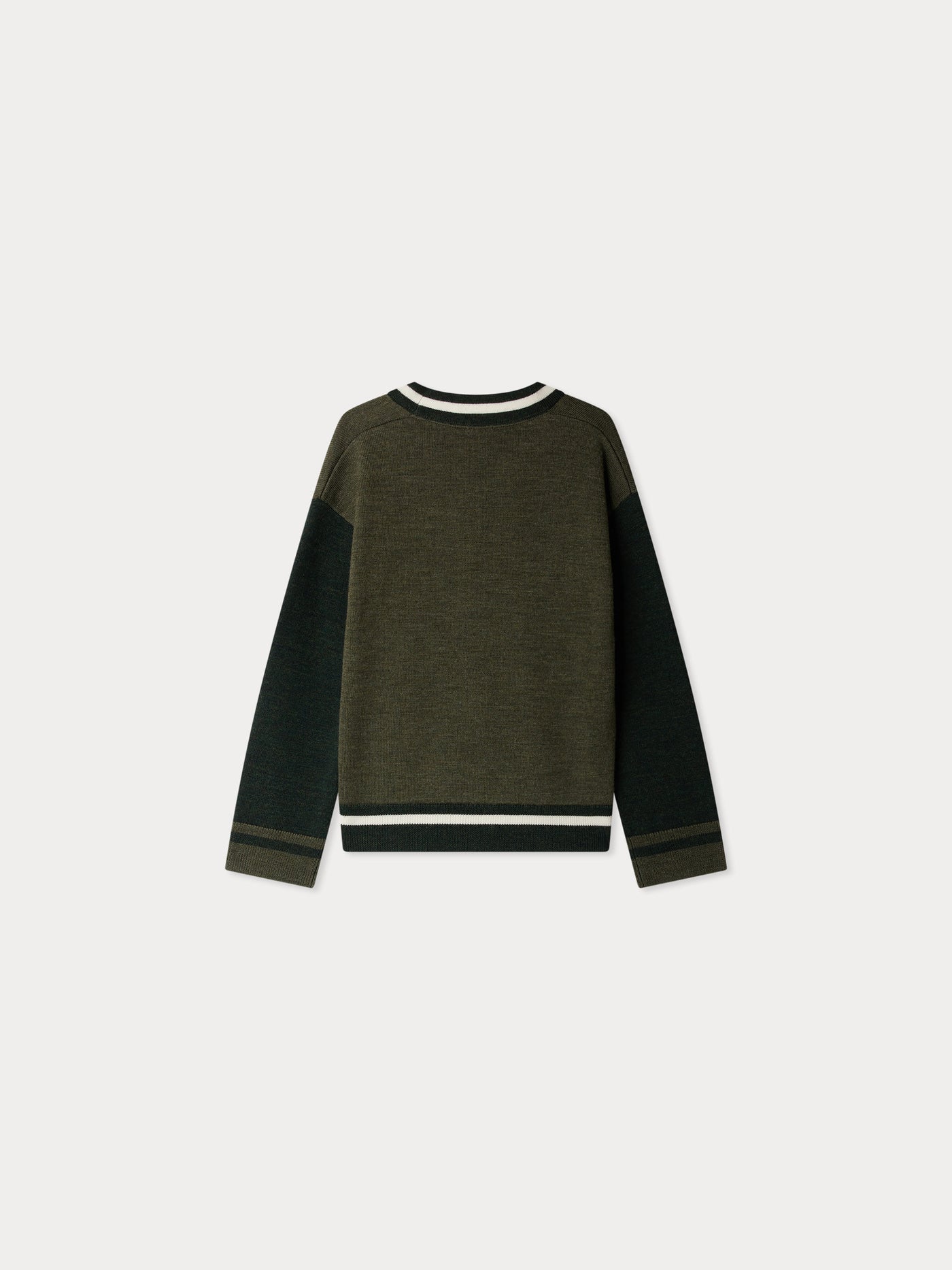 Julian V-neck wool cardigan