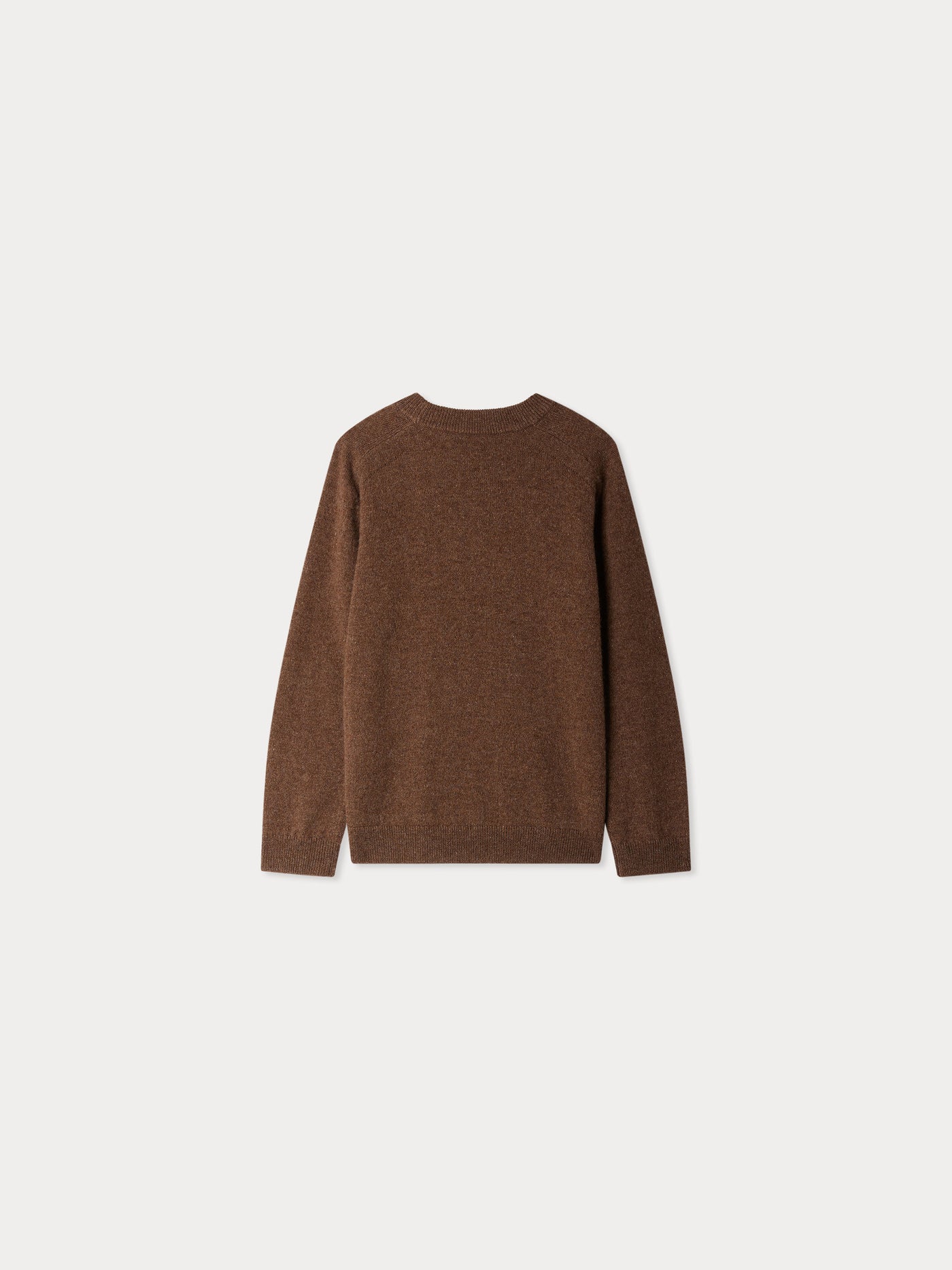 Berlioz jacquard sweater with hand-embroidered cashmere dog