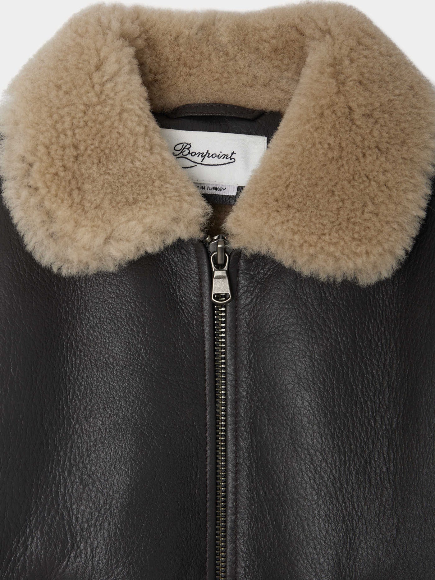 Bowie jacket with leather pockets